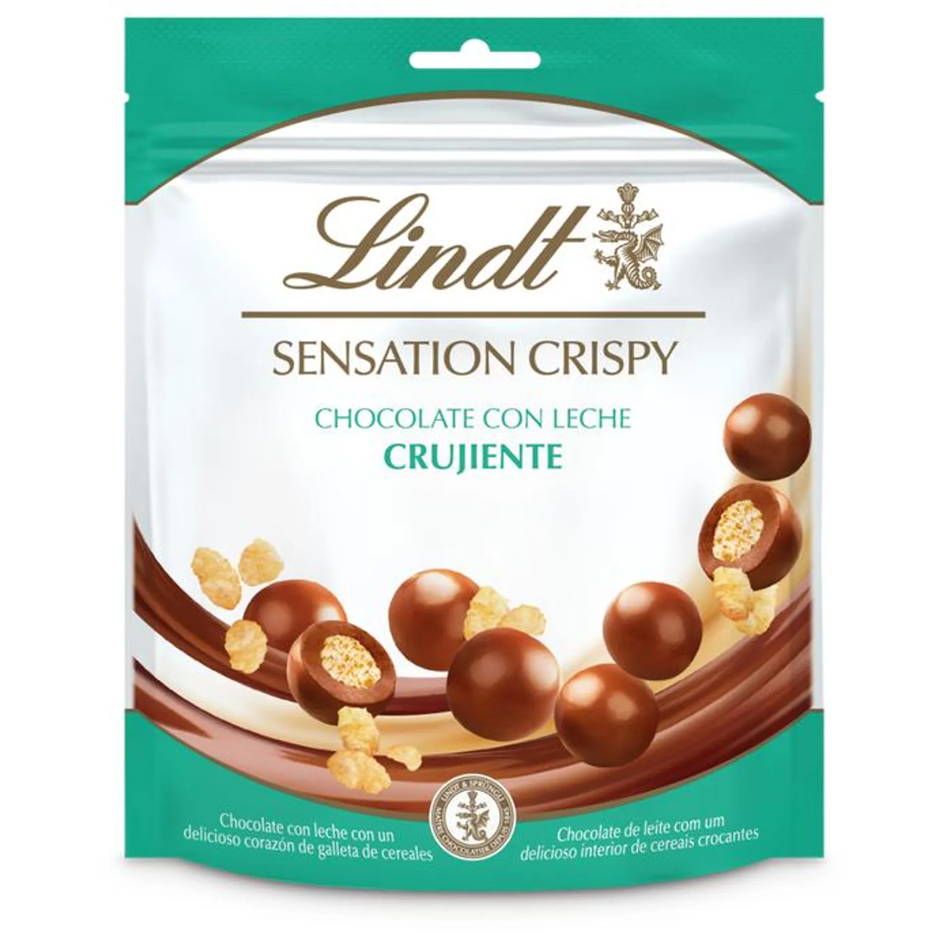 Sensation Crispy Chocolate con Leche 140g