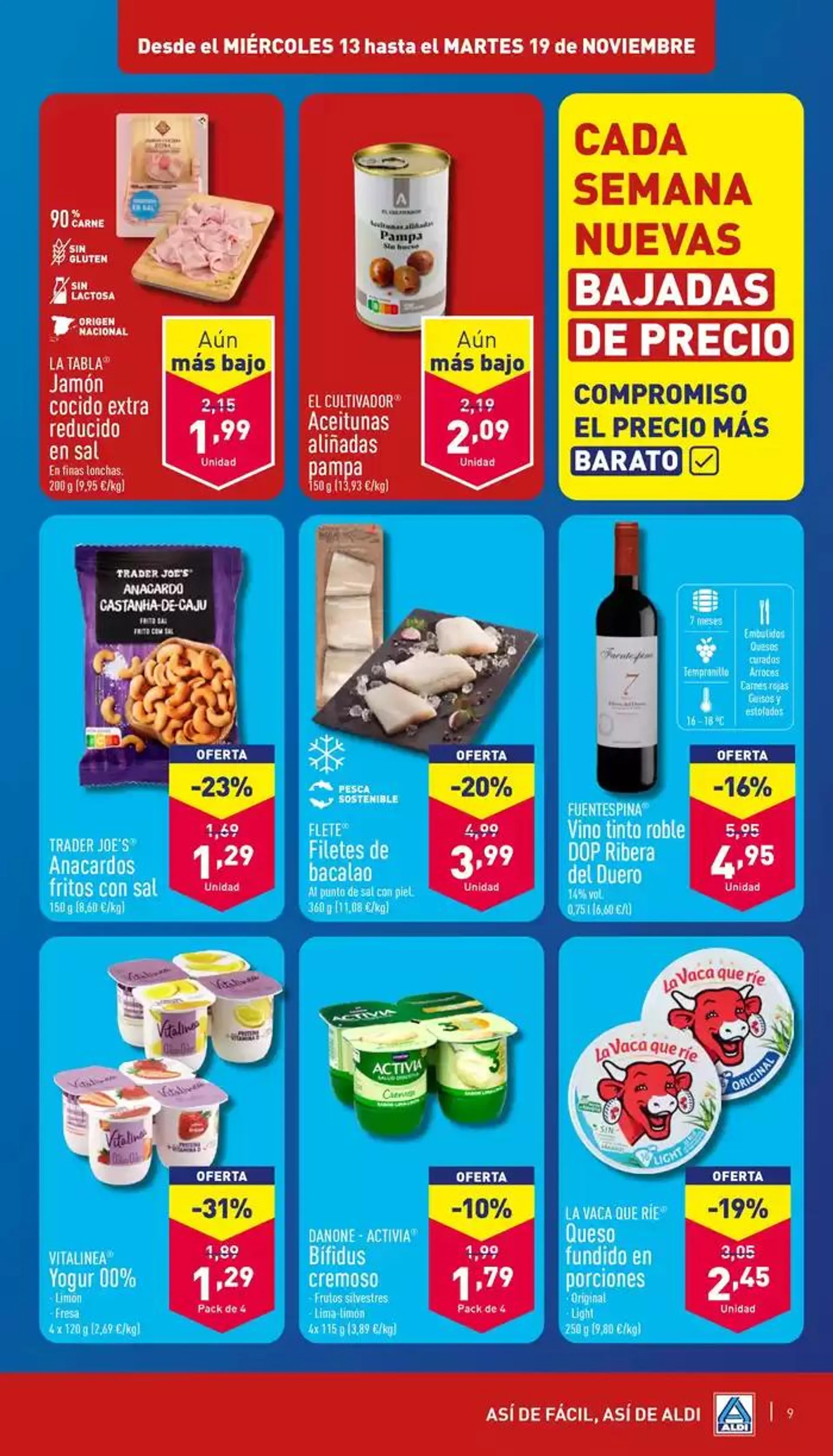 Catálogo de ¡Así de fácil, así de Aldi! 13 de noviembre al 19 de noviembre 2024 - Página 9