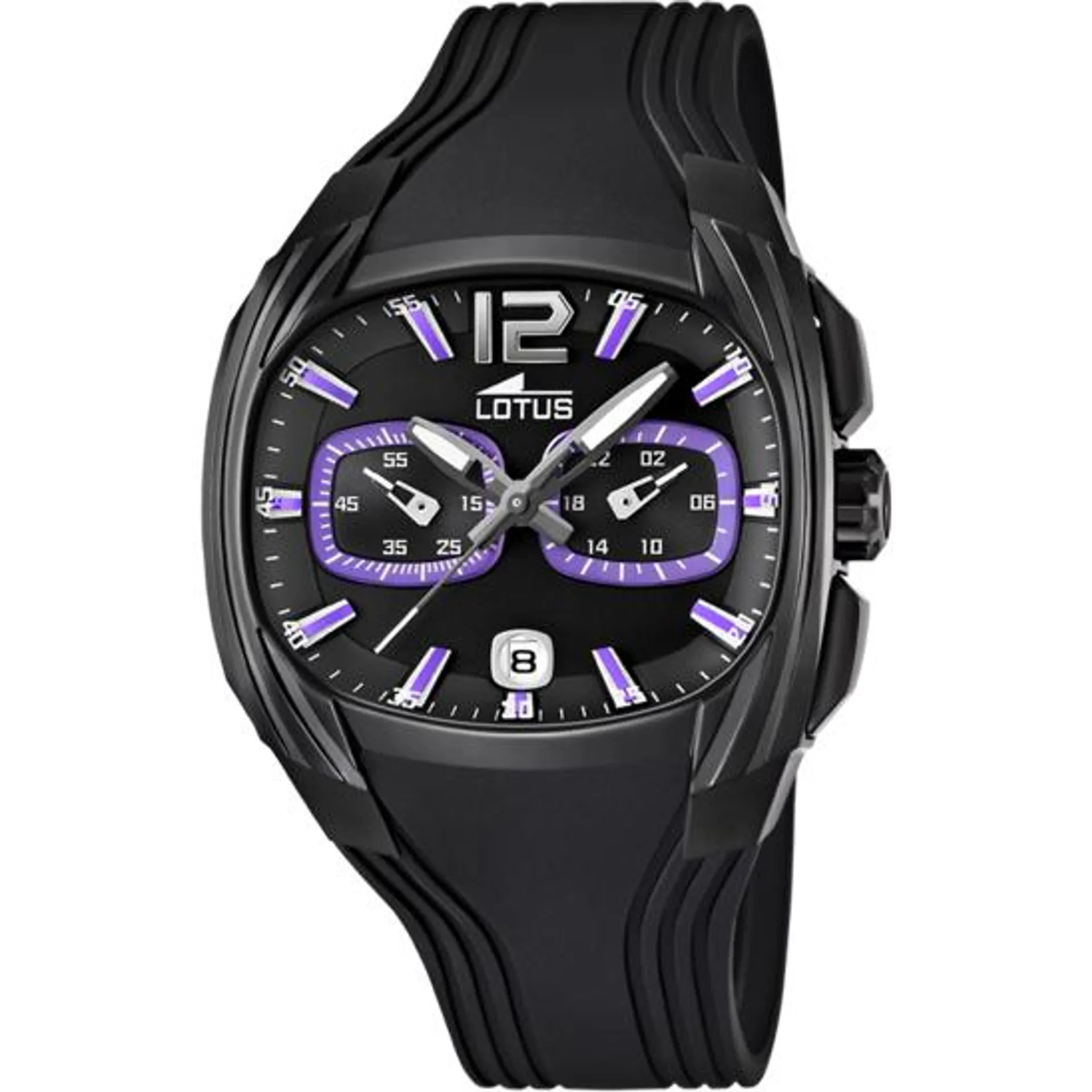 RELOJ DE HOMBRE LOTUS CON ESFERA NEGRA 15757/3