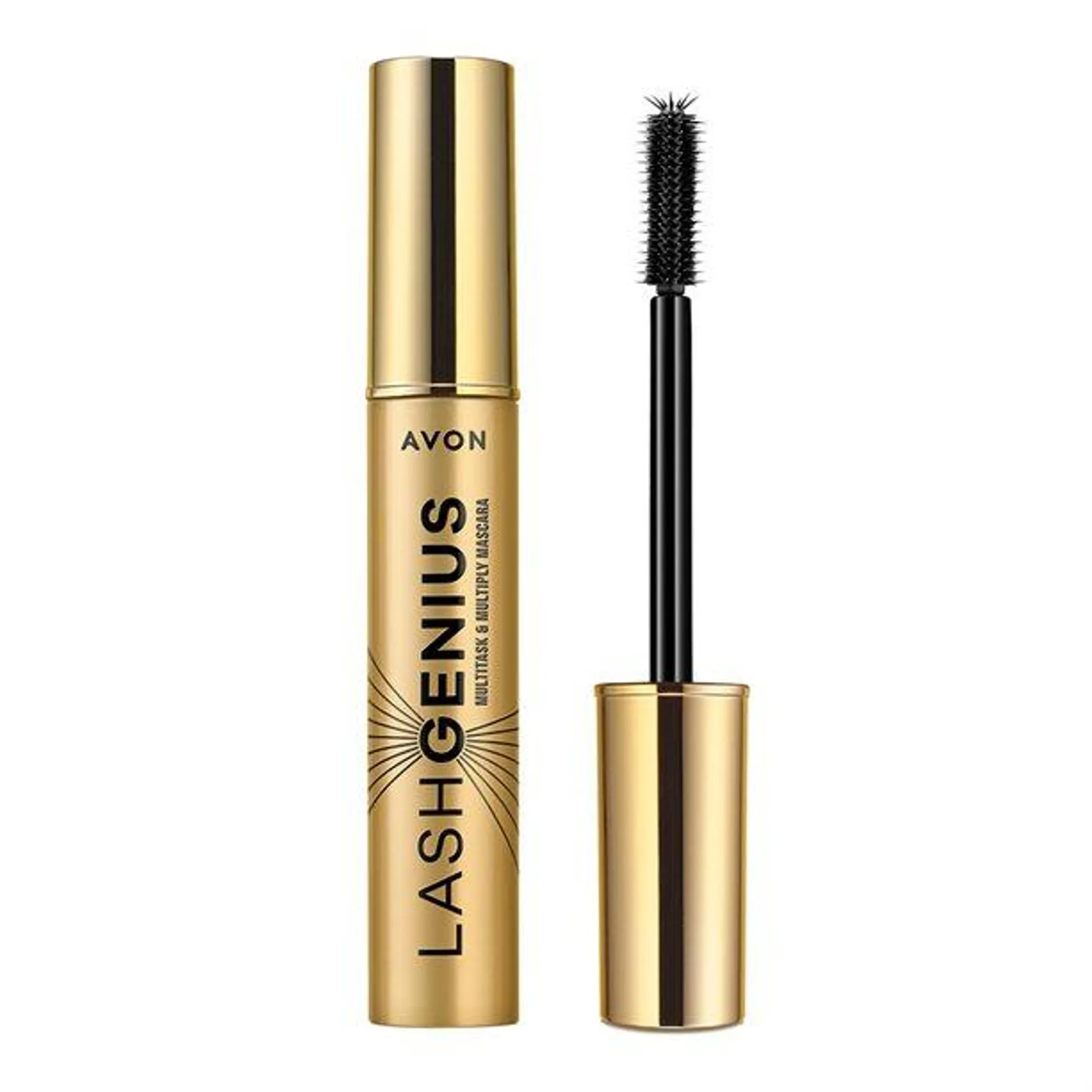 Máscara de Pestañas Multitask & Multiply Lash Genius Blackest Black