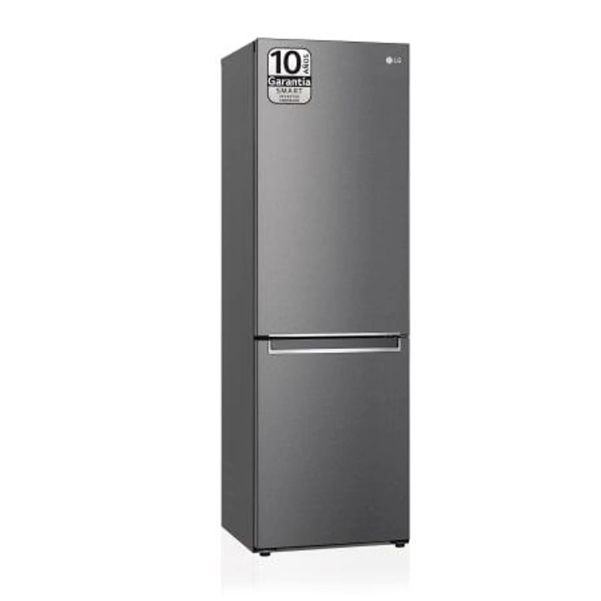 Frigorífico Combi, 1,86m, Clasificación E, capacidad de 374l, Inox Grafito Antihuellas, serie 3