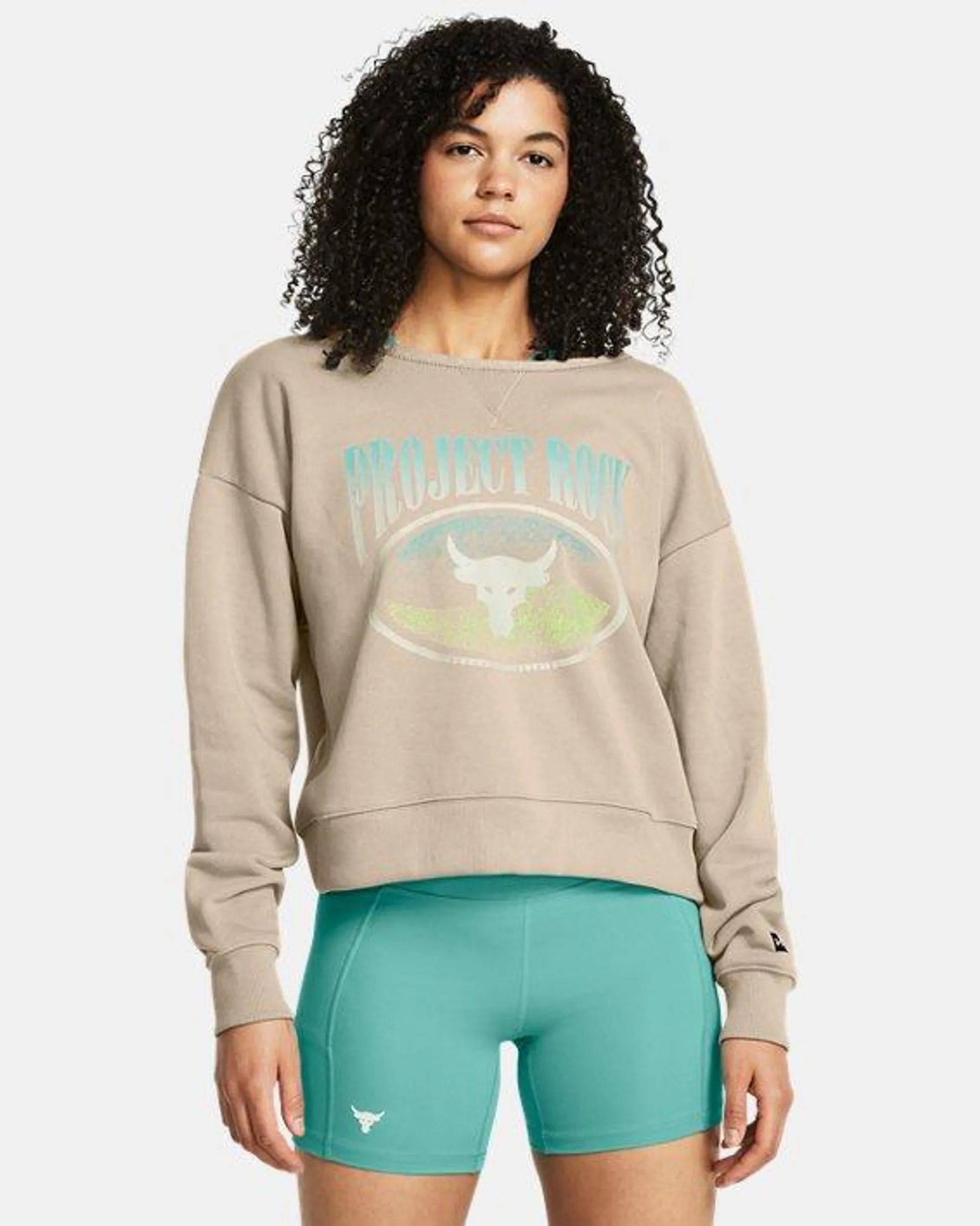 Women's Project Rock Heavyweight Terry Long Sleeve