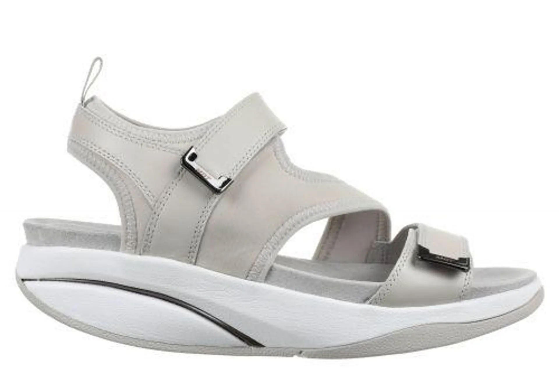 MBT Sandalias de mujer Aza W Taupe