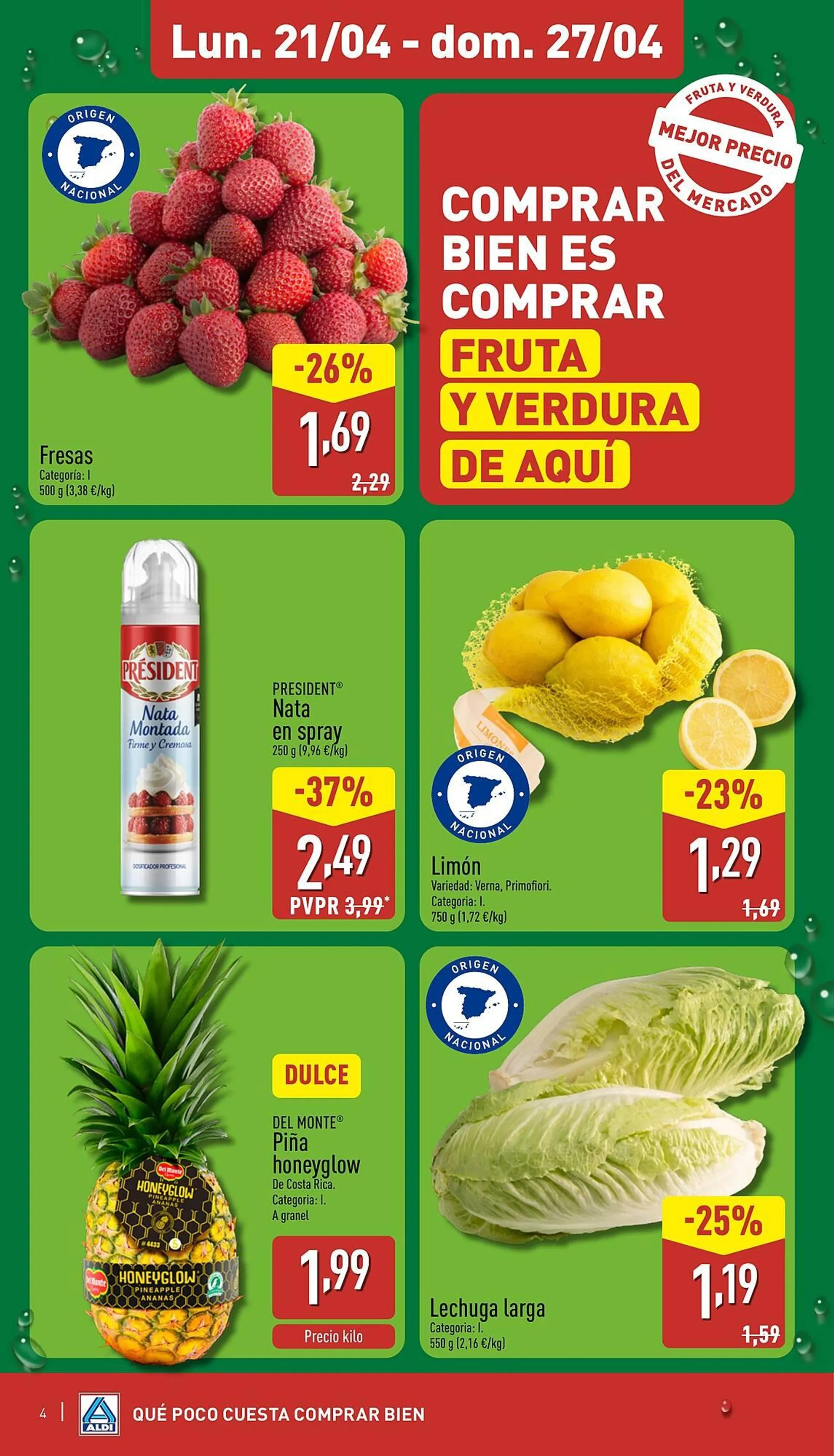 Catálogo de Folleto ALDI 21 de abril al 27 de abril 2025 - Página 4