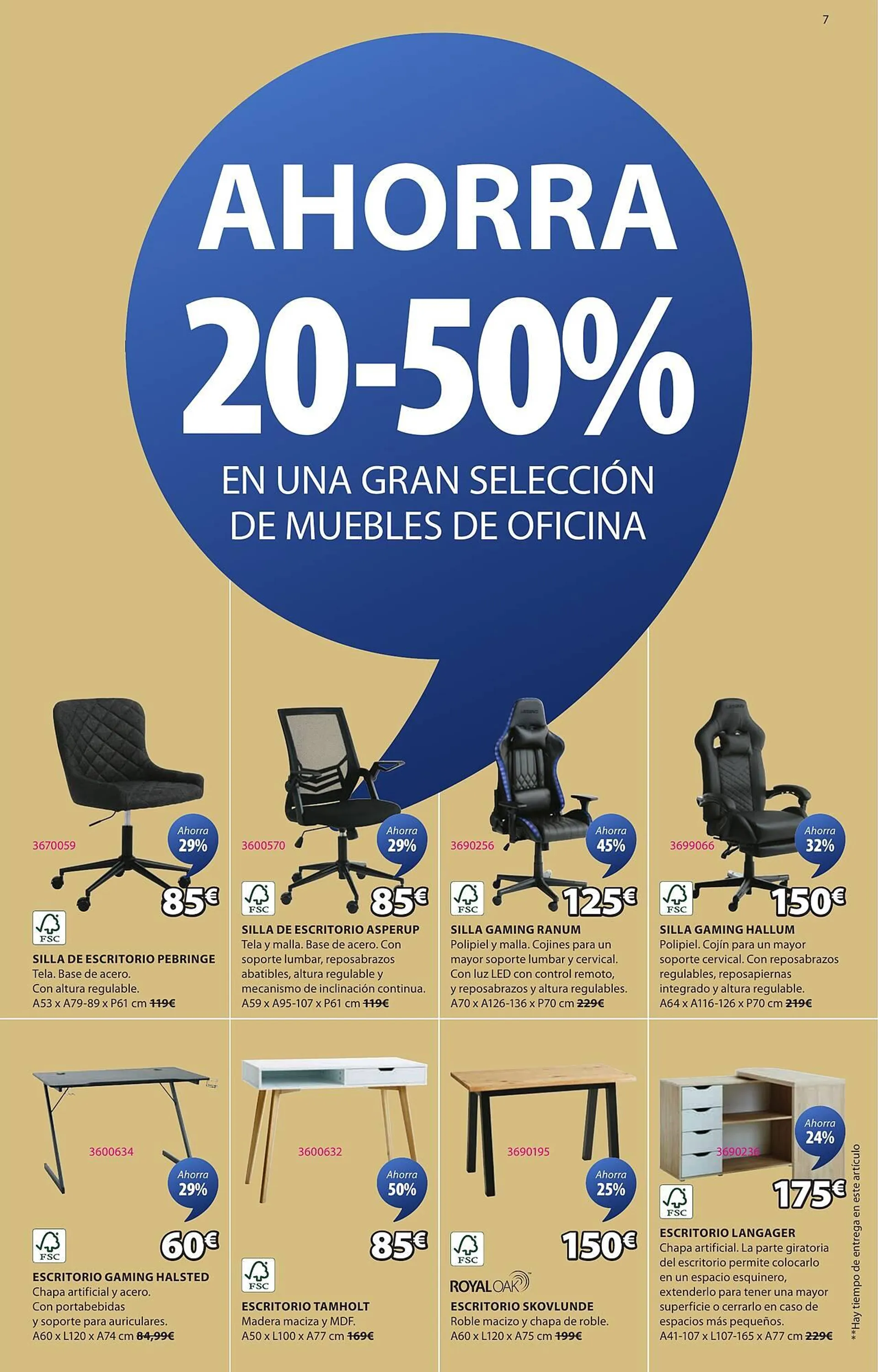 Catálogo de Folleto JYSK 1 de mayo al 11 de junio 2025 - Página 7