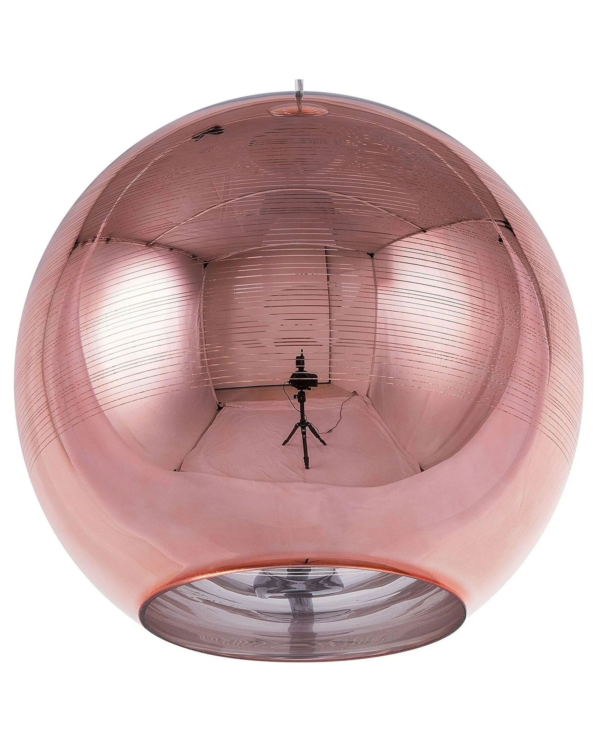 Lámpara colgante ASARO Vidrio Rosa