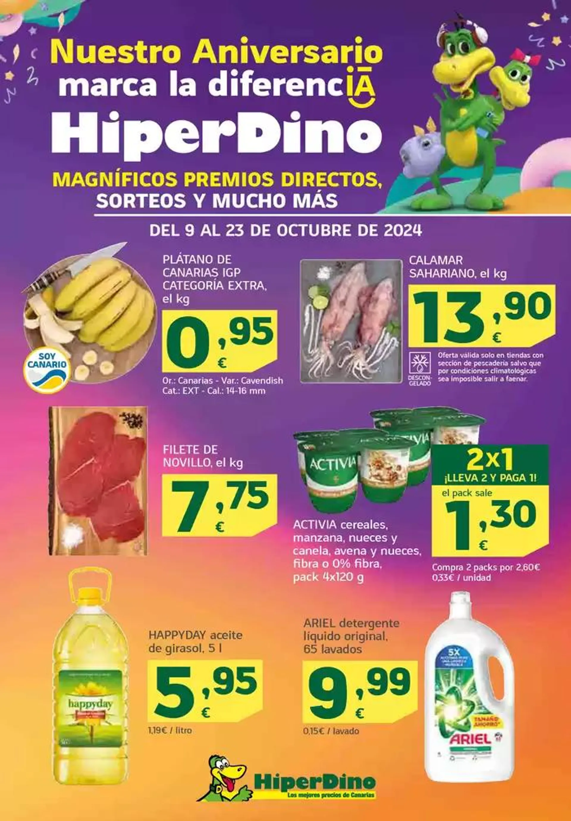 Ofertas desde el 9 de octubre - 1