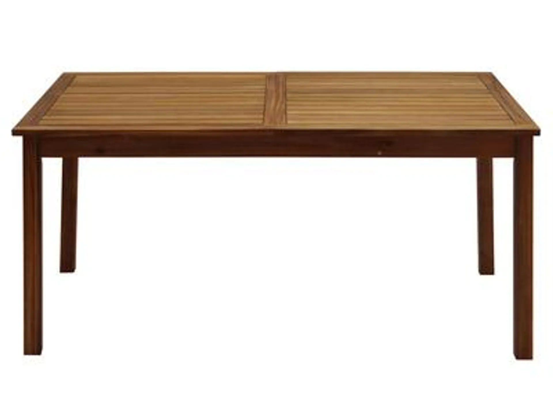 Mesa de jardín extensible de madera maciza 160-210 cm MAYEL