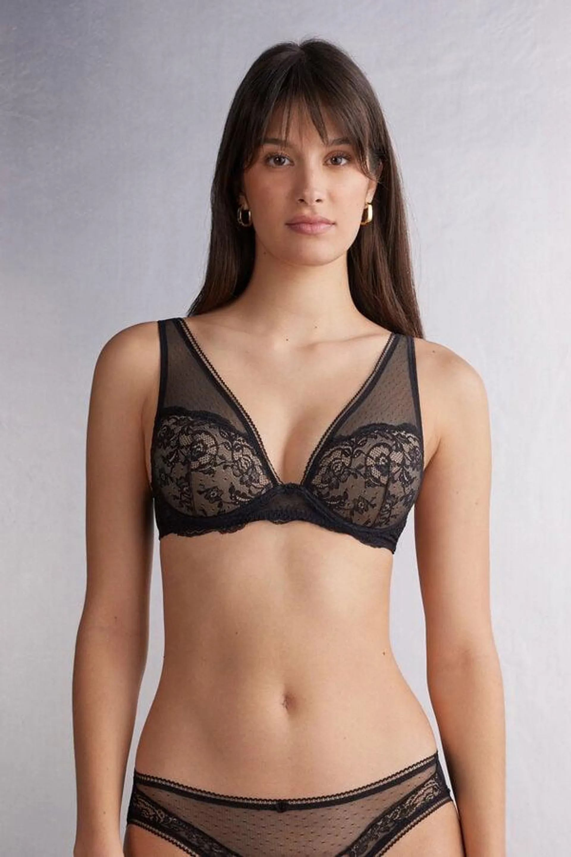 Elena Lace Never Gets Old Balconette Bra