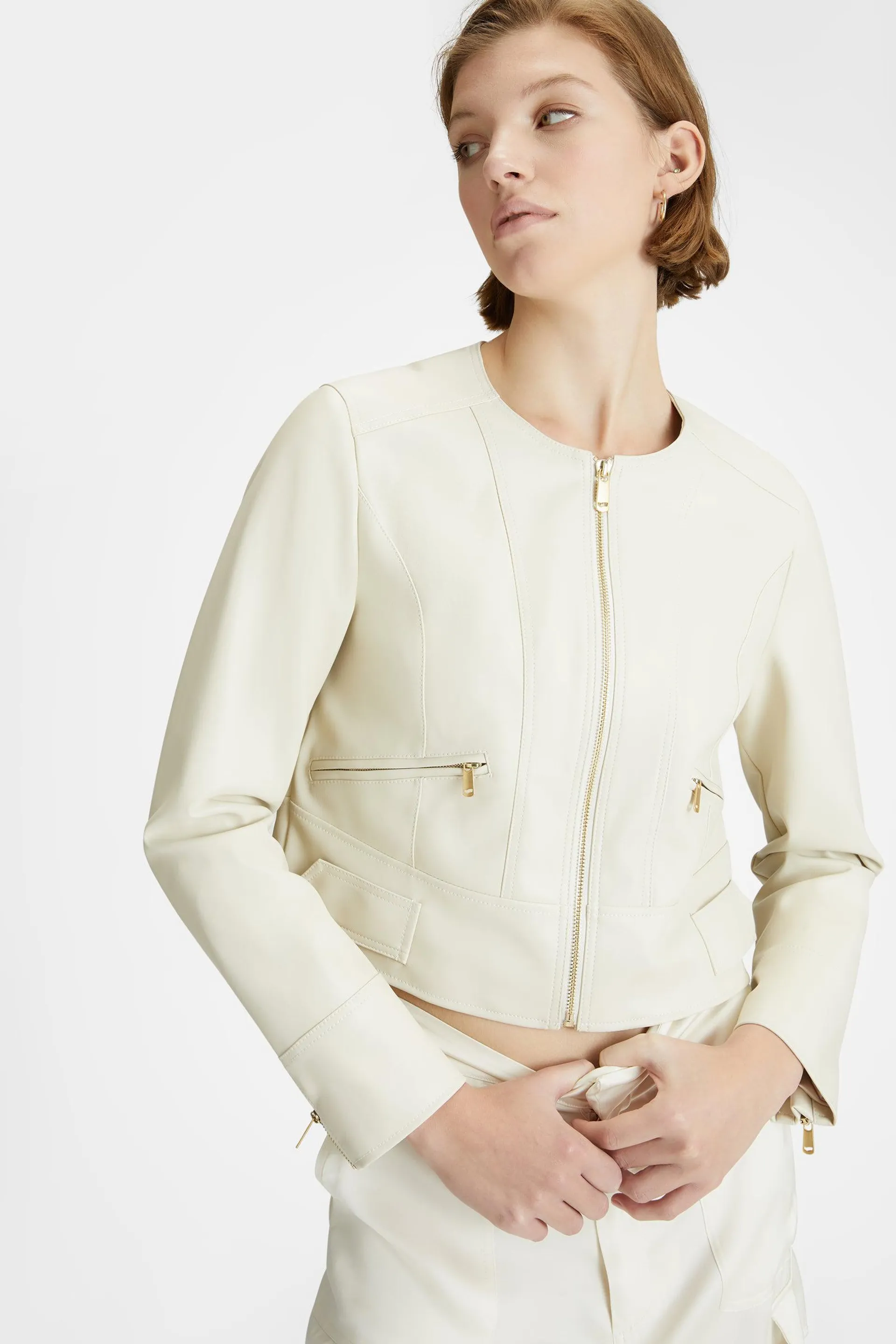 Women's Eco-Leather Jacket