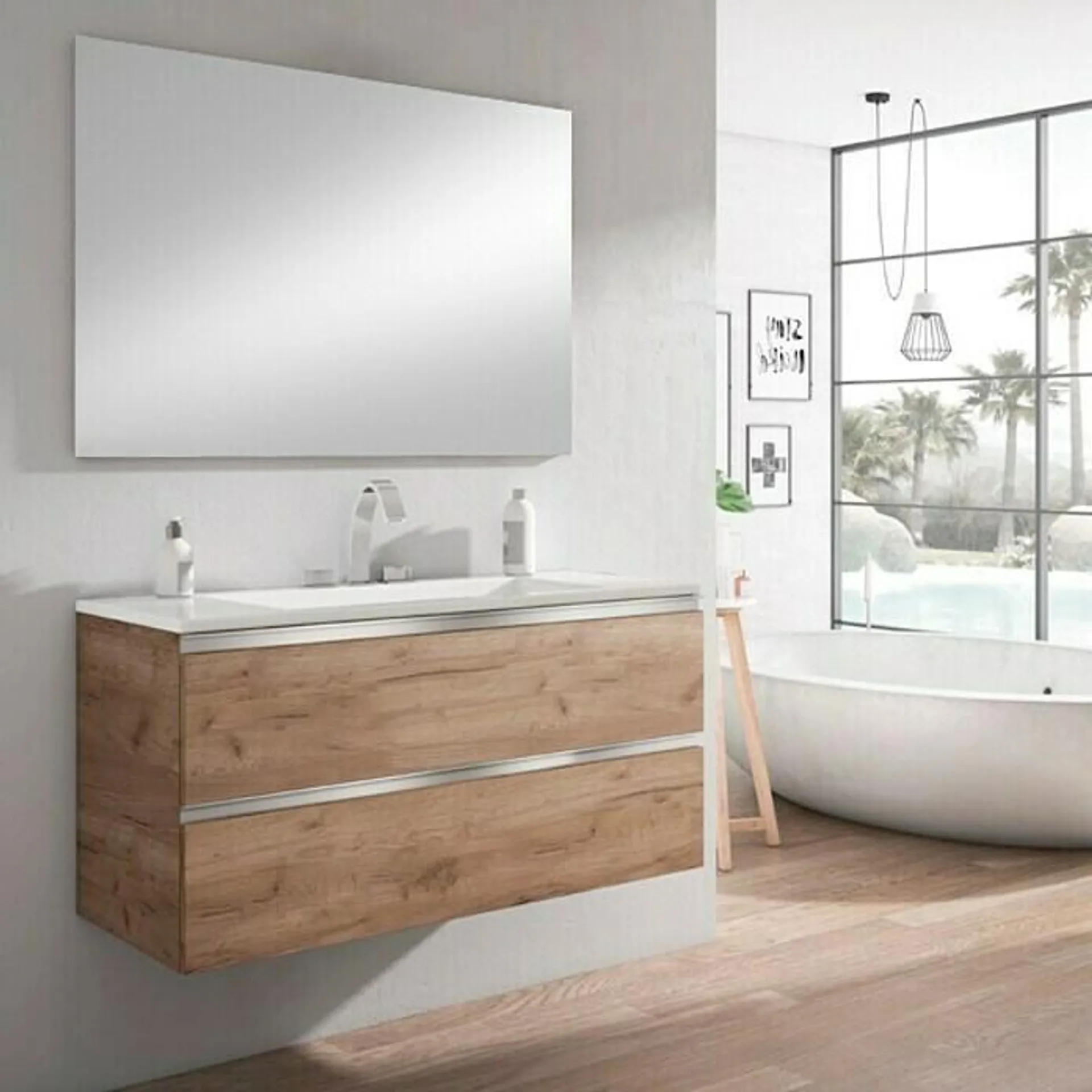 Conjunto de mueble de baño Andrea