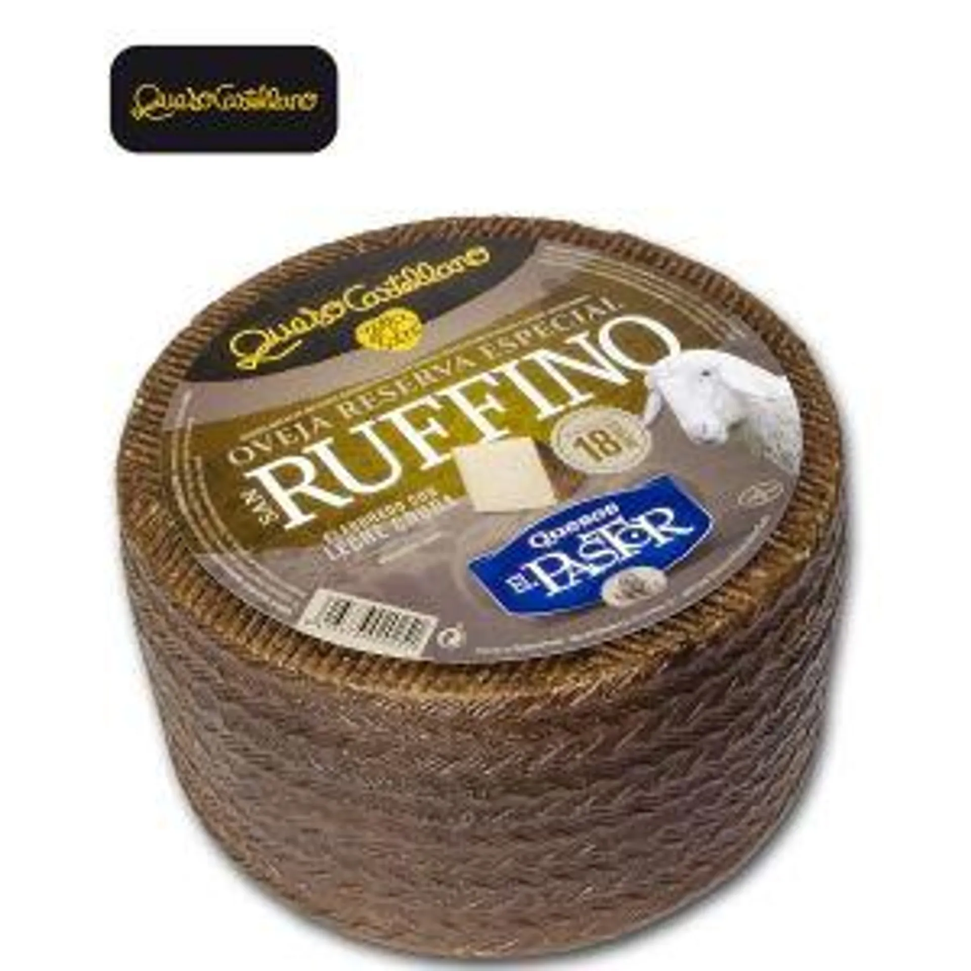 QUESO OVEJA RESERVA SAN RUFINO (MÍNIMO 0,25) 17,95€ KG QUESO OVEJA RESERVA SAN RUFINO (MÍNIMO 0,25) 17,95€ KG