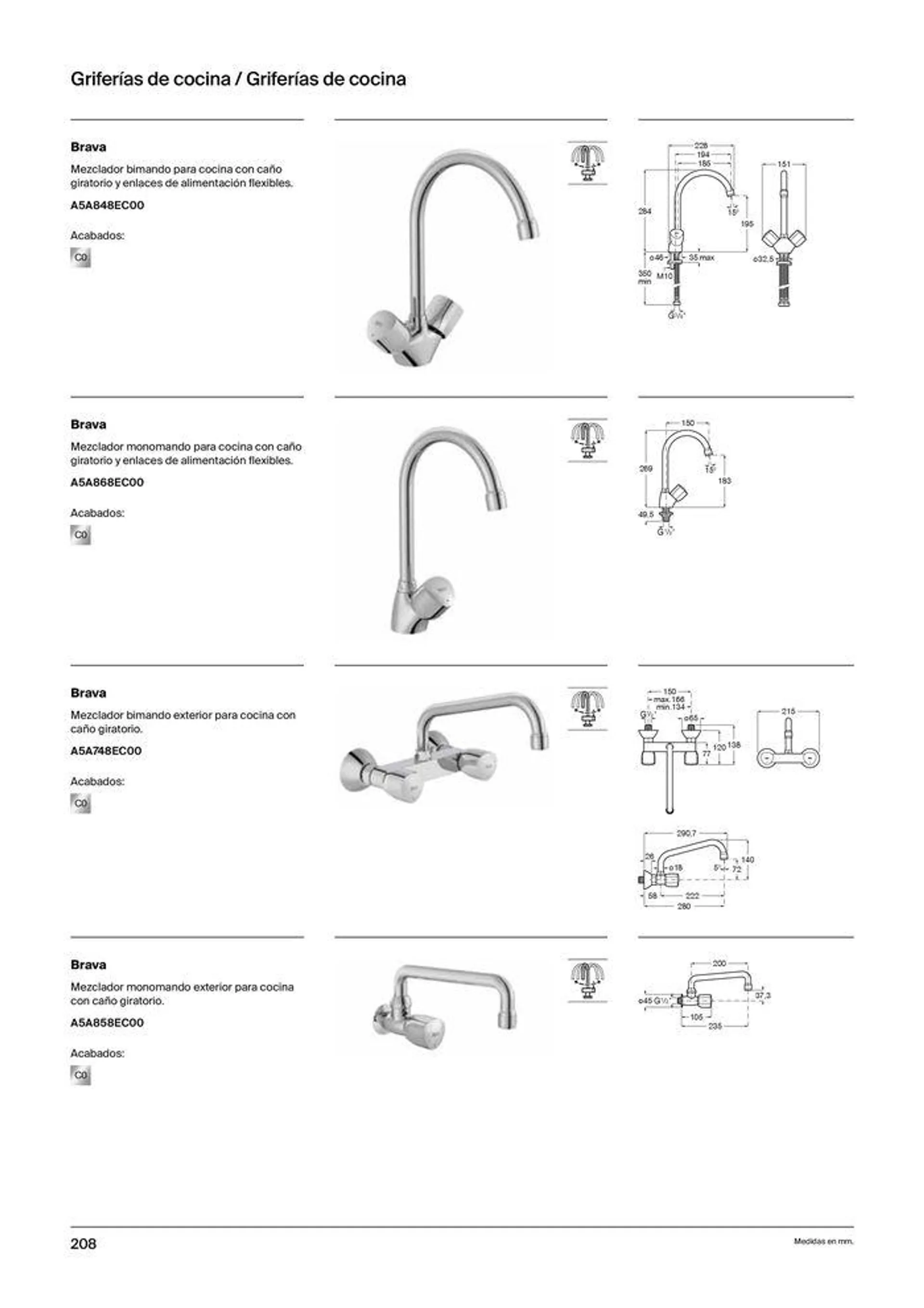 Catálogo de Grifería 19 de septiembre al 31 de diciembre 2024 - Página 210