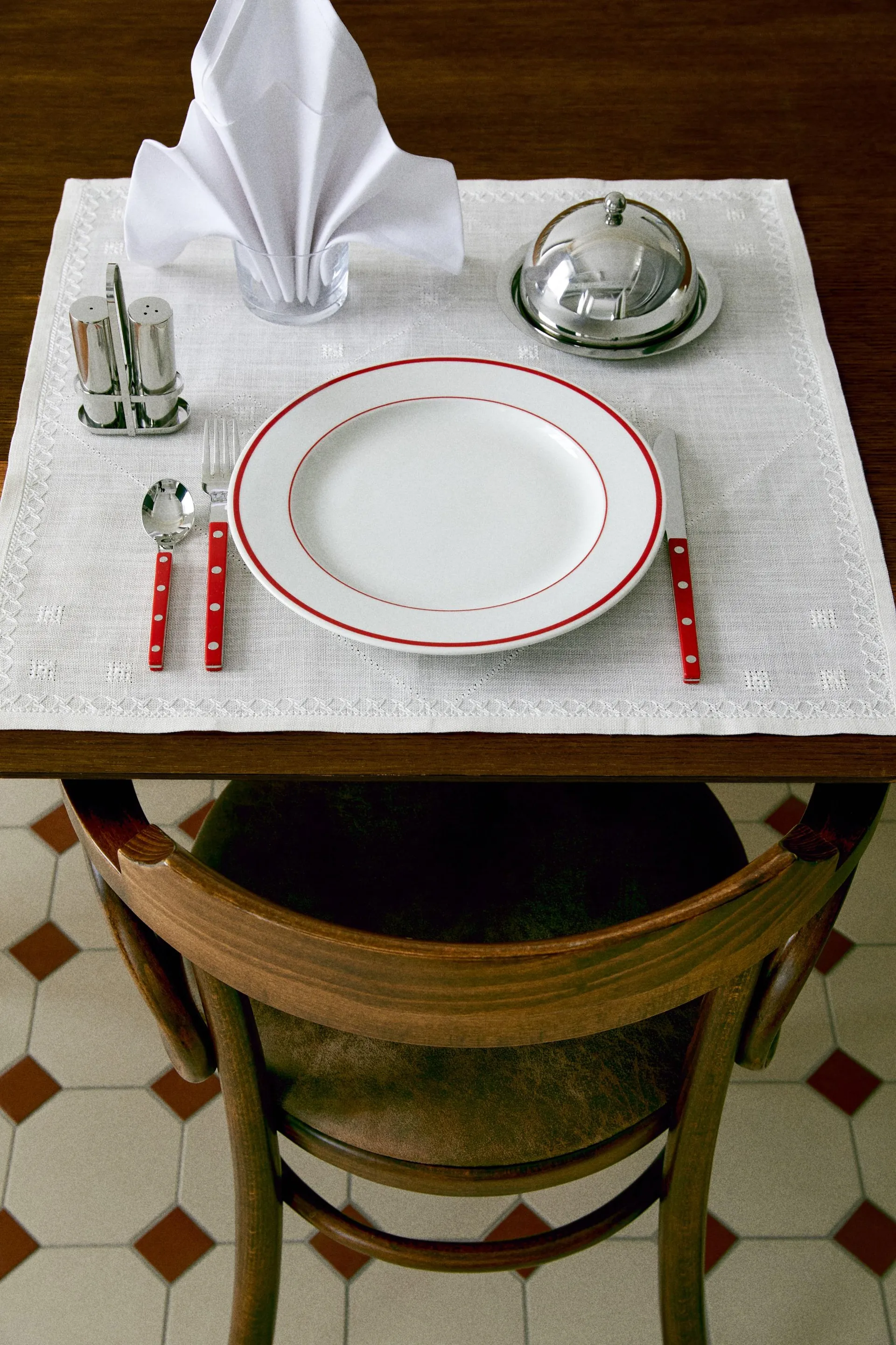 2-pack porcelain dinner plates