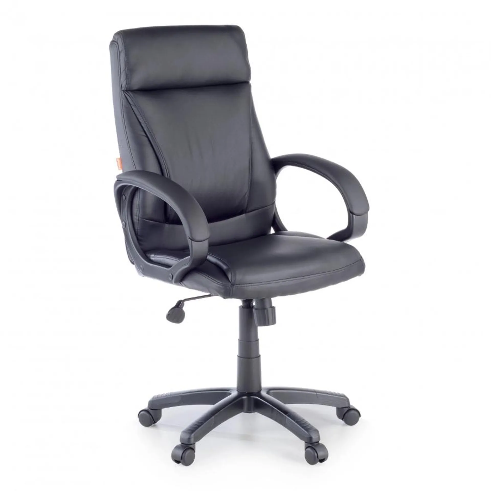 Sillón de Escritorio Atica, respaldo con doble acolchado - Negro