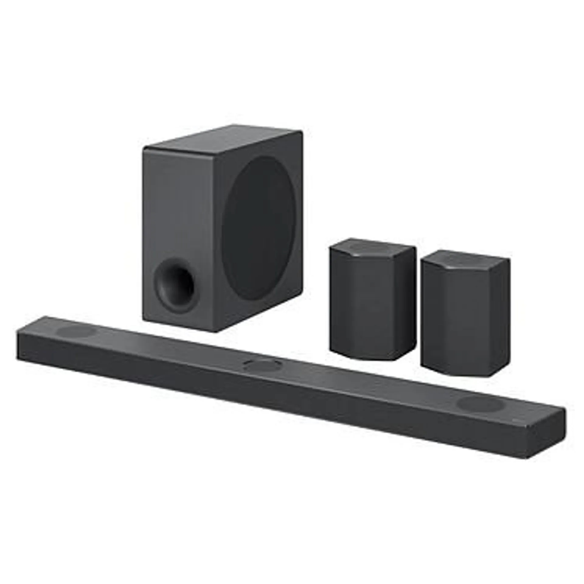 Barra de sonido 9.1.5 810W - Dolby Atmos/DTS:X - Tecnología Meridian - Hi-Res Audio - IMAX Enhanced - Wi-Fi/Bluetooth/AirPlay 2 - Chromecast - HDMI 2.1 eARC 4K HDCP 2.3 - Subwoofer inalámbrico - Altavoces surround inalámbricos