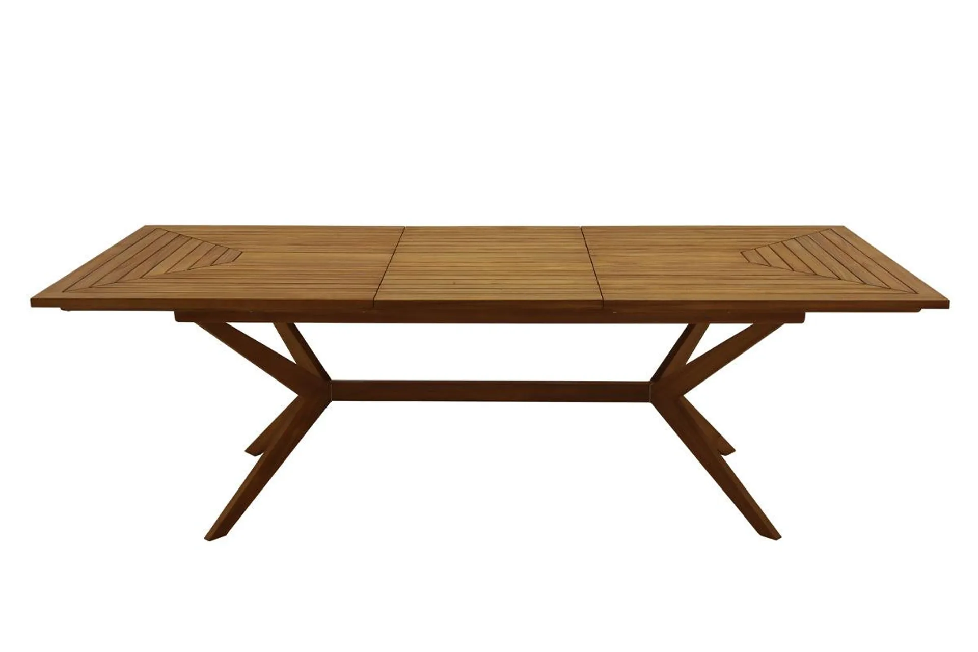 Mesa de jardín extensible de madera maciza 180-240 cm SANTO