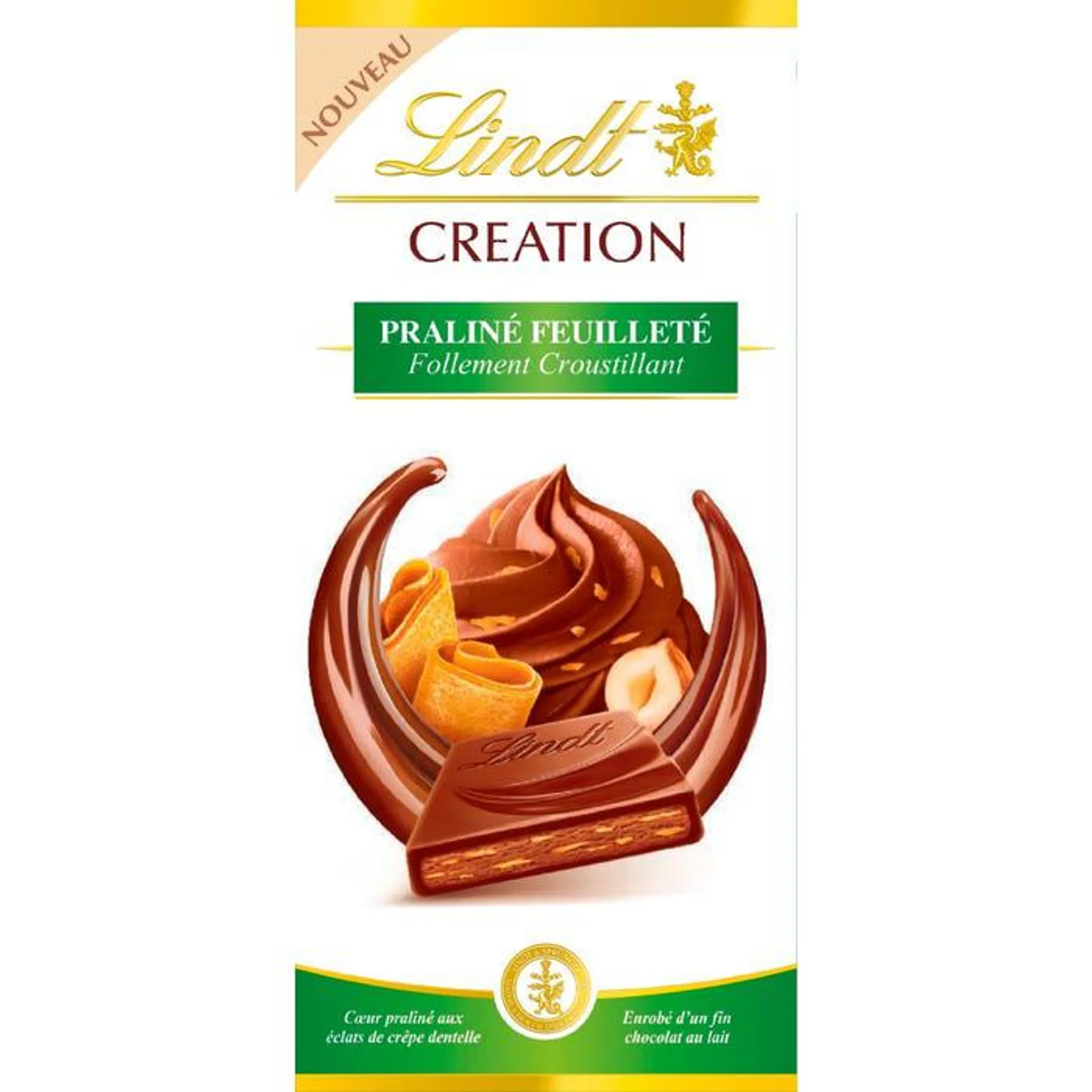 Tableta de Chocolate Creation Praliné de Chocolate con Leche - Lindt