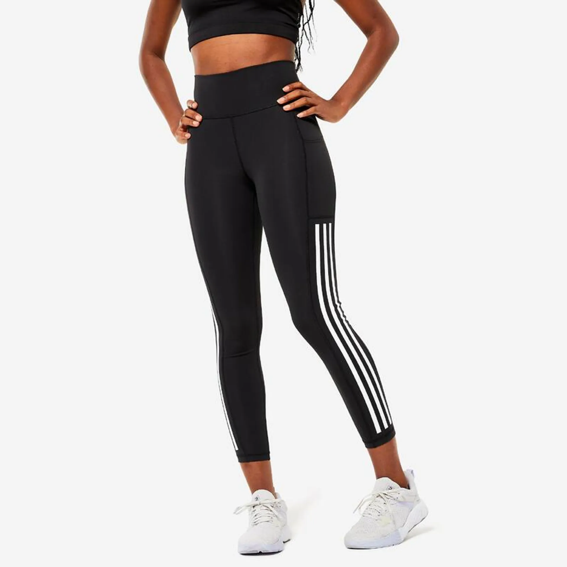 LEGGINGS OPTIME FITNESS CARDIO ADIDAS MUJER NEGRO