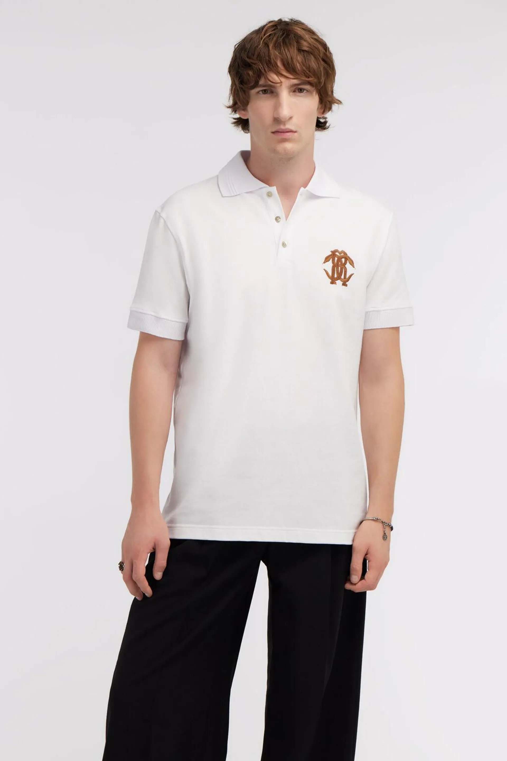 Monogram Mirror Snake polo