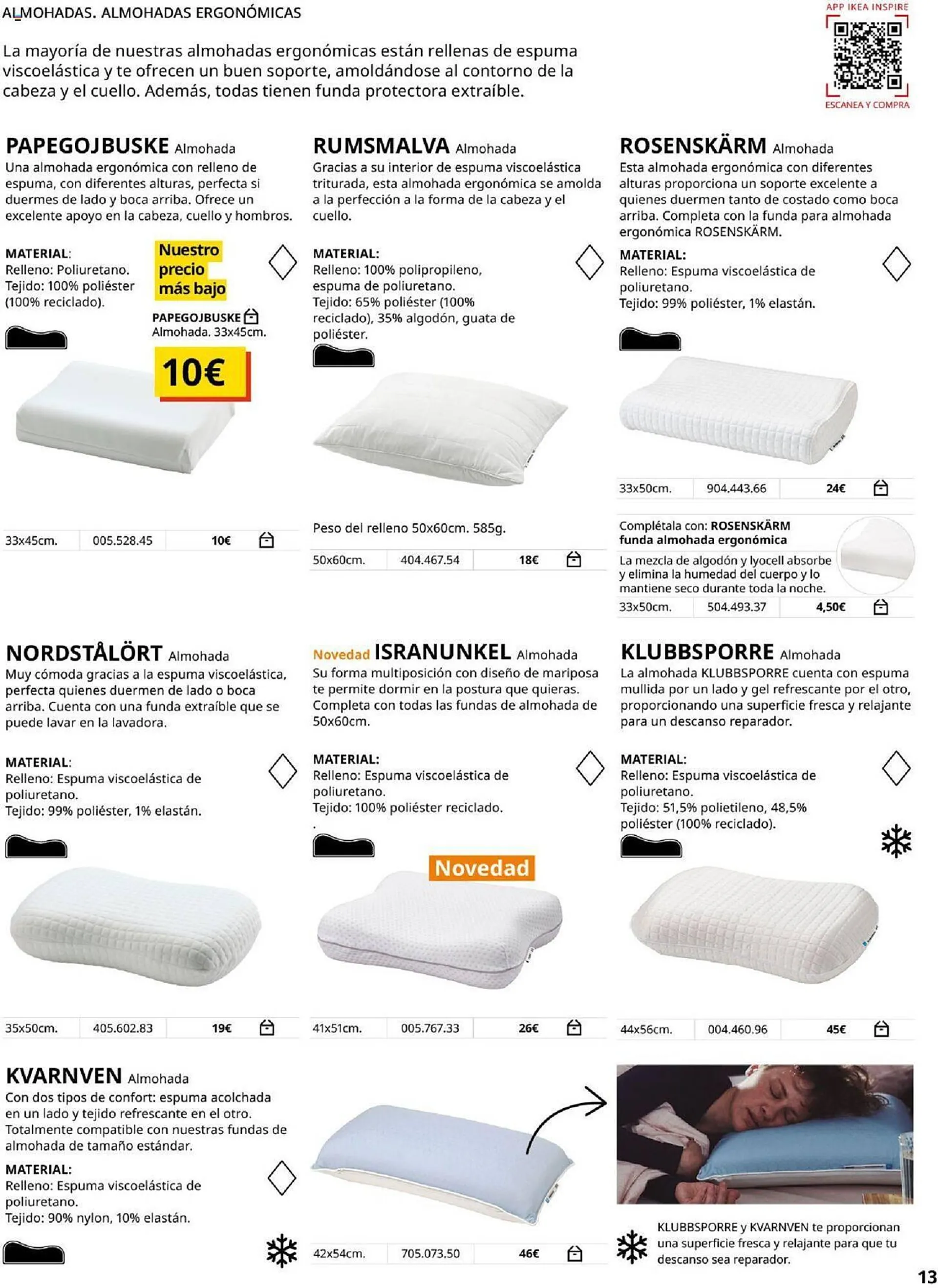 Catálogo de Folleto IKEA Ropa de cama 4 de septiembre al 31 de enero 2025 - Página 13