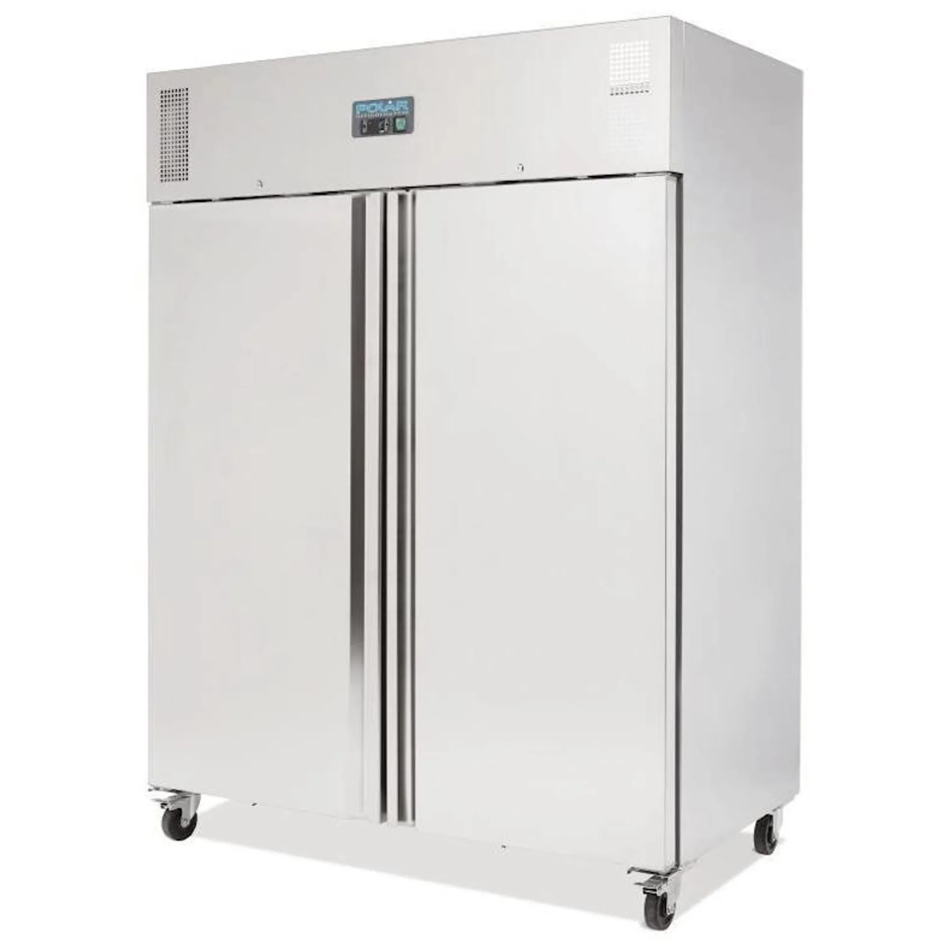 Congelador de 2 puertas, tropicalizado/uso intensivo, GN2/1, refrigeración por aire, Polar 1300L U635