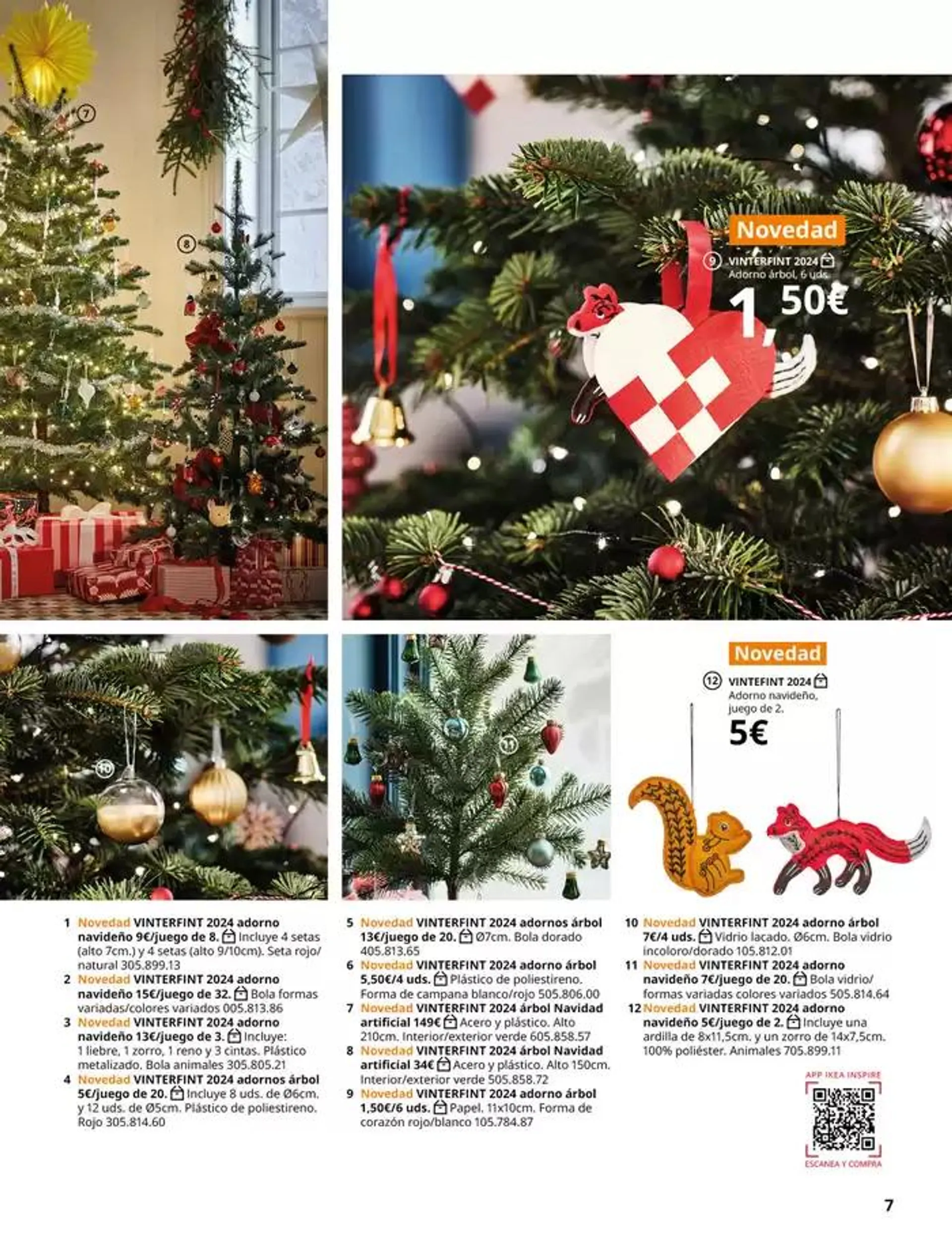 Catálogo de IKEA Catálogo Cuando la casa se llena de Navidad 3 de octubre al 31 de enero 2025 - Página 7