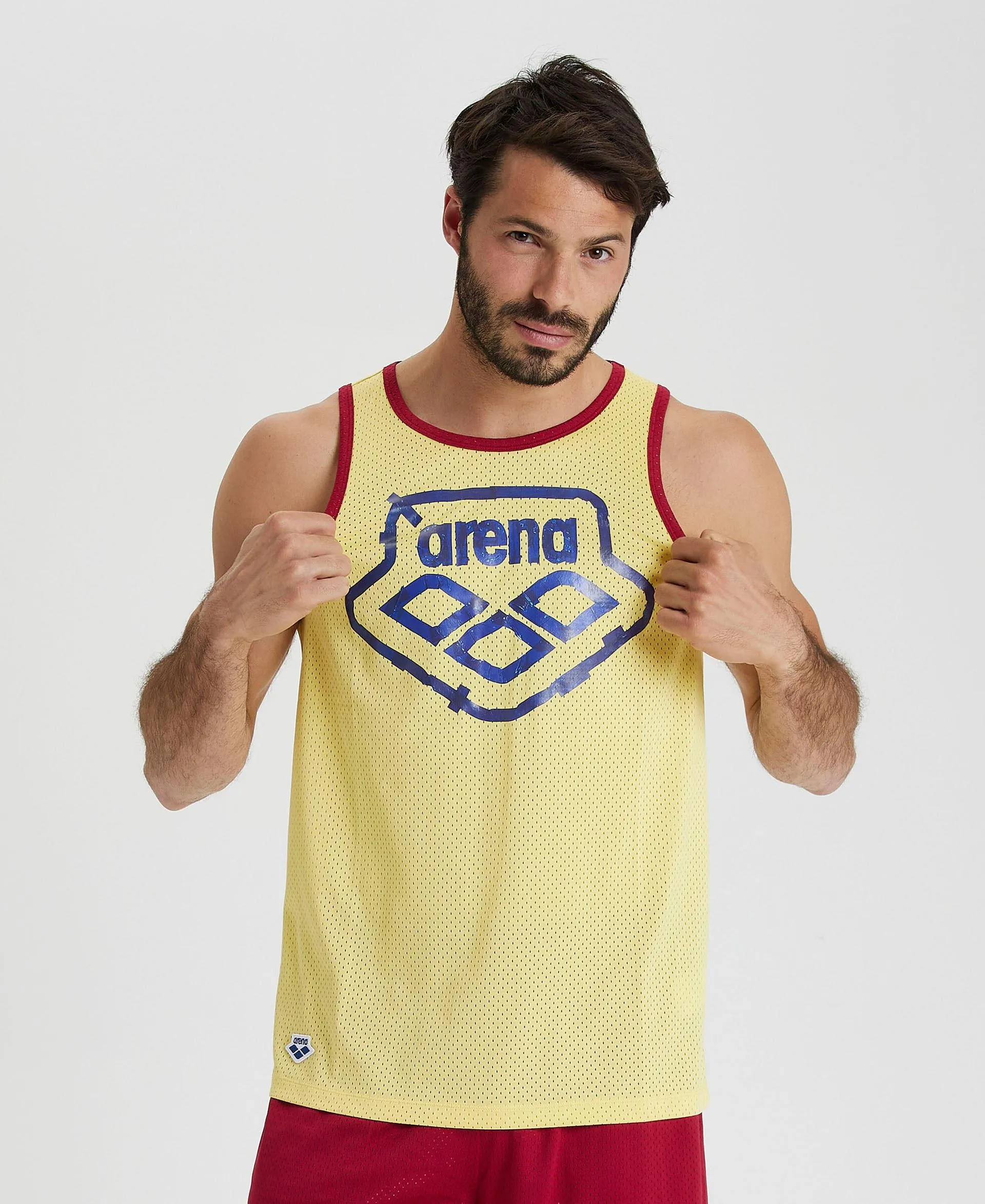 Top Tirantes Malla Unisex Arena Icons