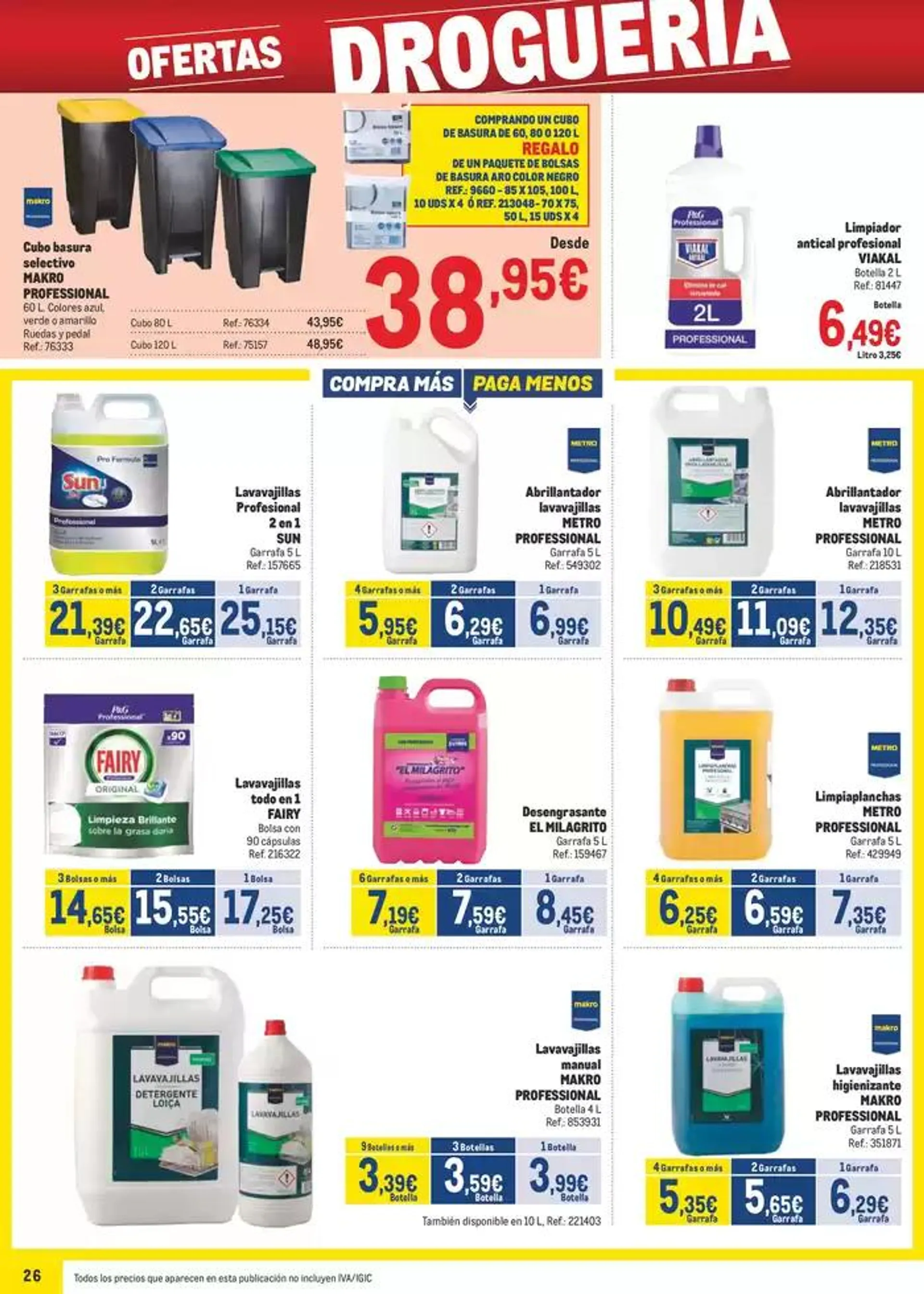 Catálogo de Makro Precios Centro 5 de mayo al 1 de junio 2025 - Página 26