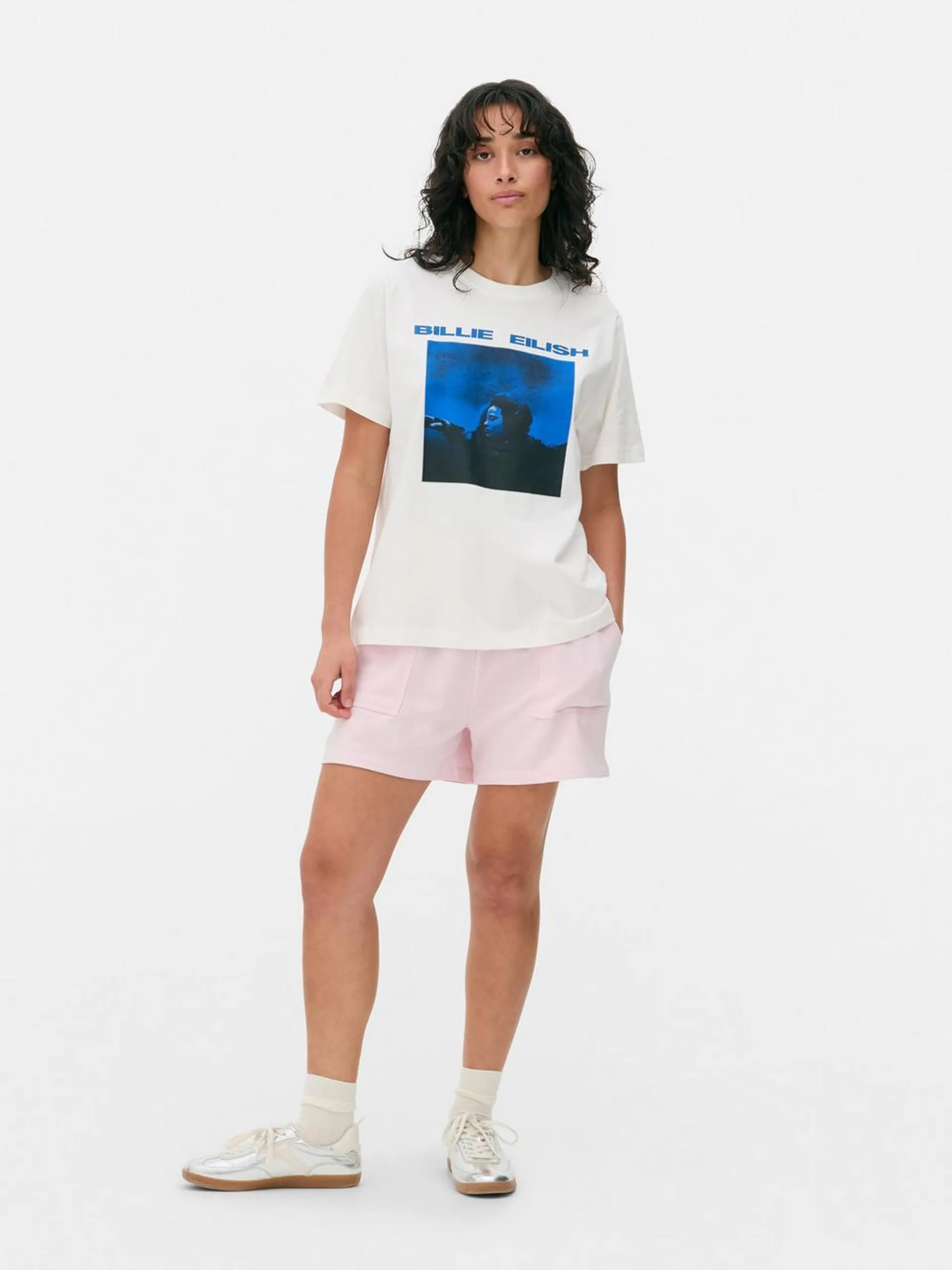 Camiseta con estampado gráfico de Billie Eilish