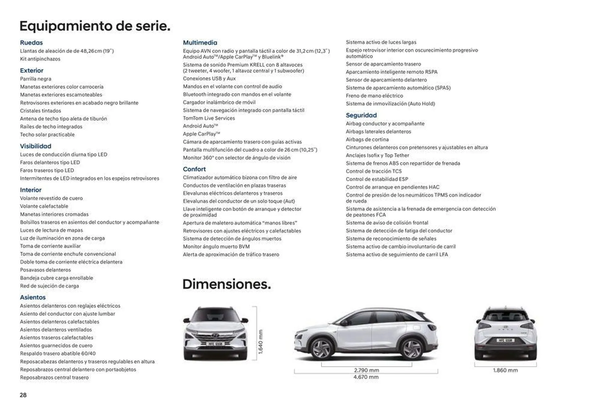 Catálogo de Hyundai - NEXO Pila Combustible de Hidrógeno 25 de junio al 25 de junio 2025 - Página 28