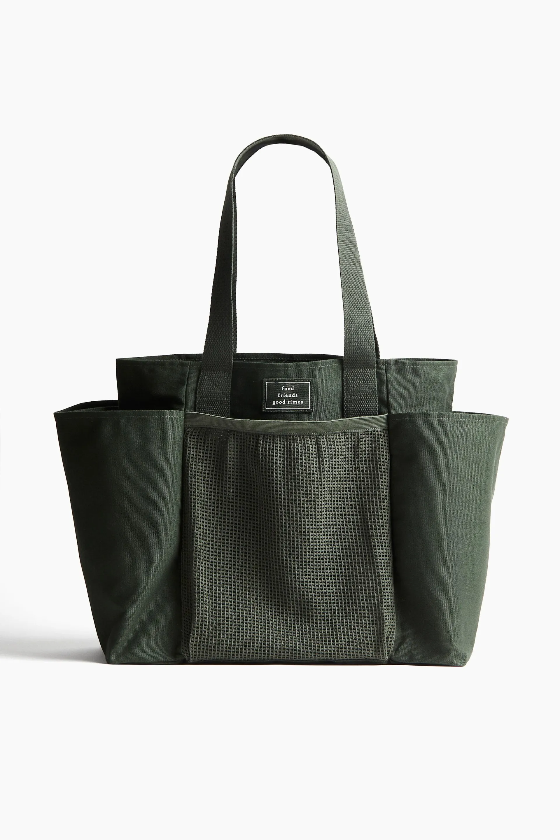 Bolsa shopper grande de algodón