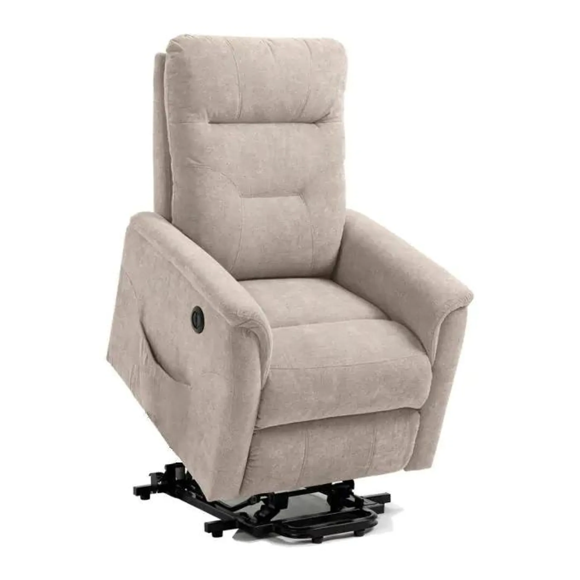 Sillón Relax Levantapersonas con USB Tapizado en Tela ARGOS