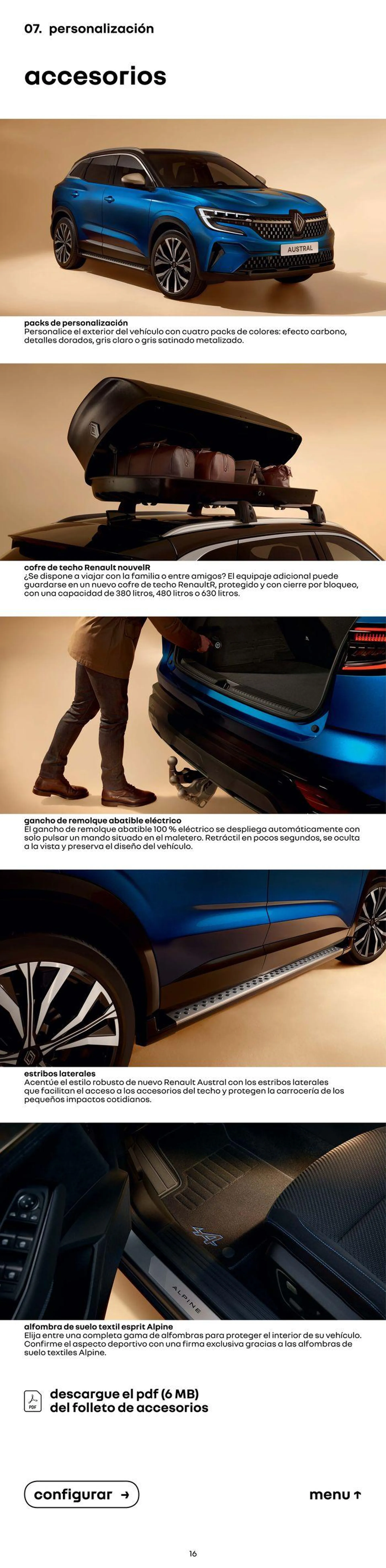 Catálogo de Renault Austral 18 de octubre al 18 de octubre 2024 - Página 16