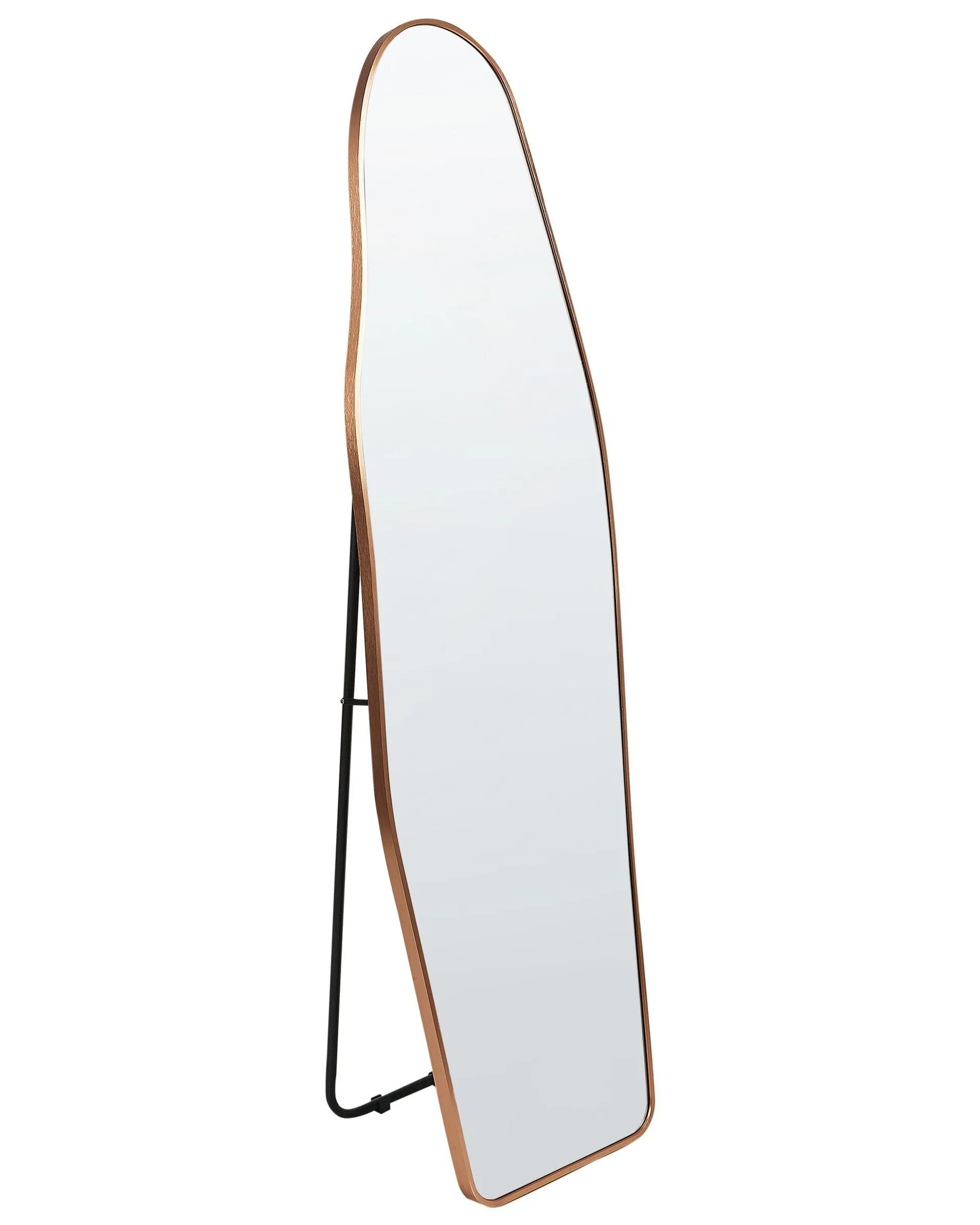 LARCHE Espejo de pie 160 cm Dorado Metal