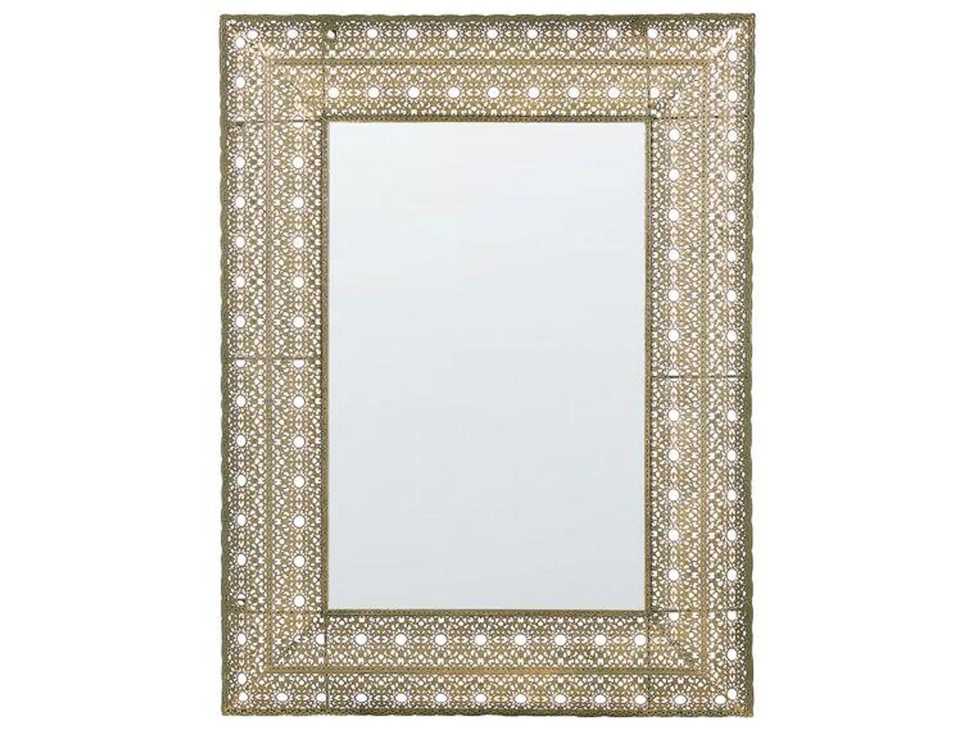 Espejo de pared 69x90 cm dorado DEHRADUN