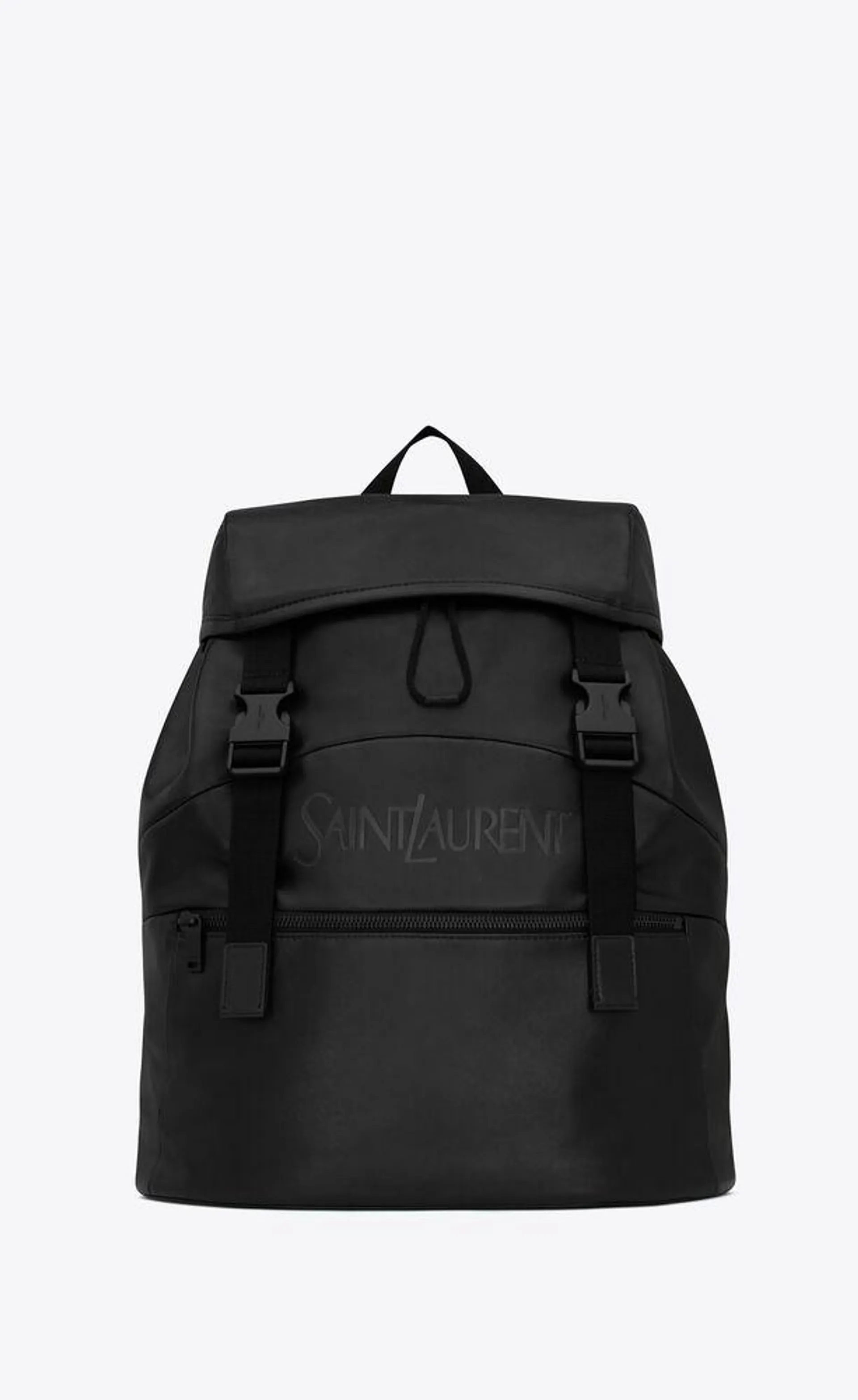 mochila saint laurent de piel