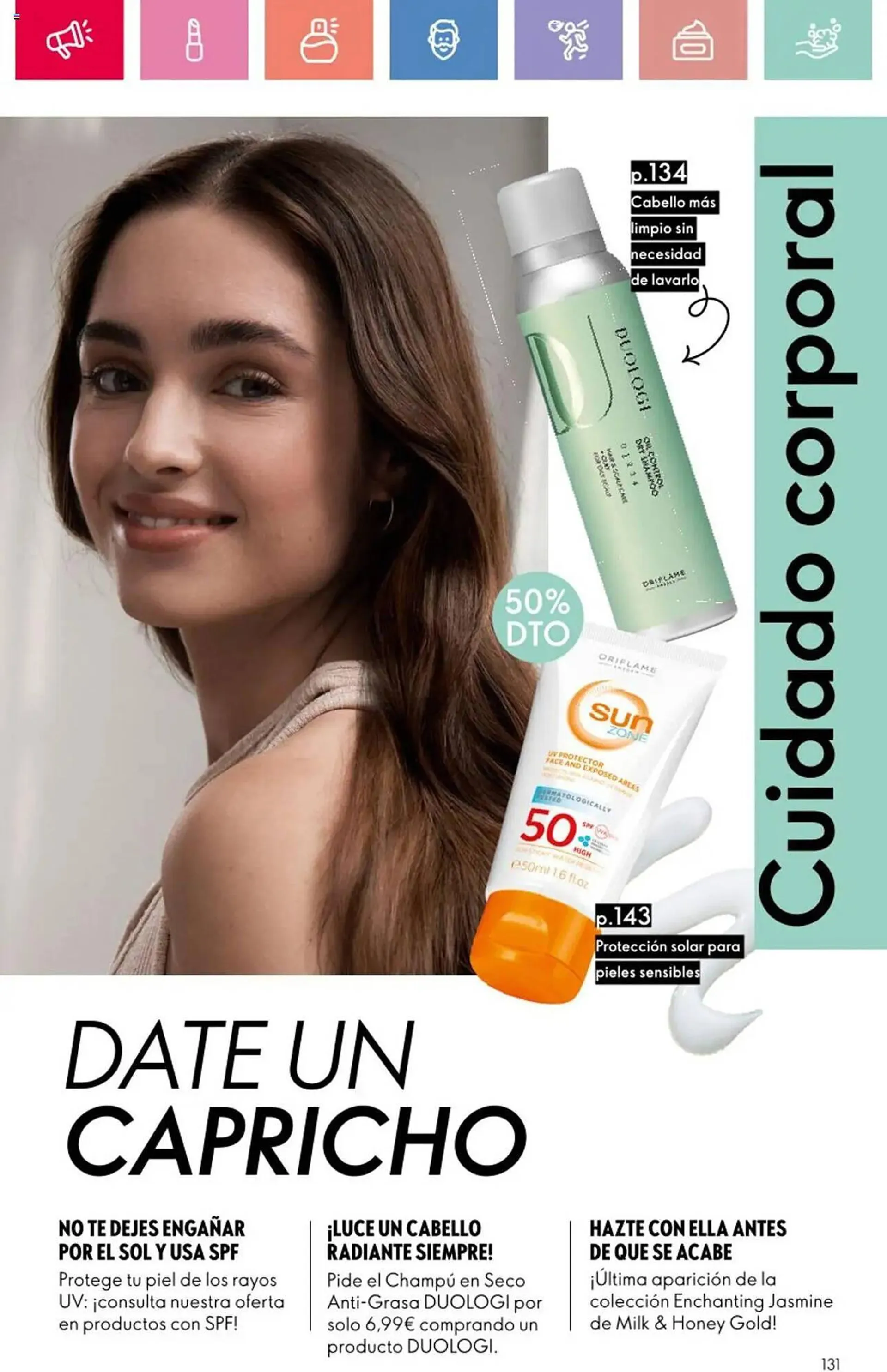 Catálogo de Folleto Oriflame 22 de junio al 12 de julio 2025 - Página 131