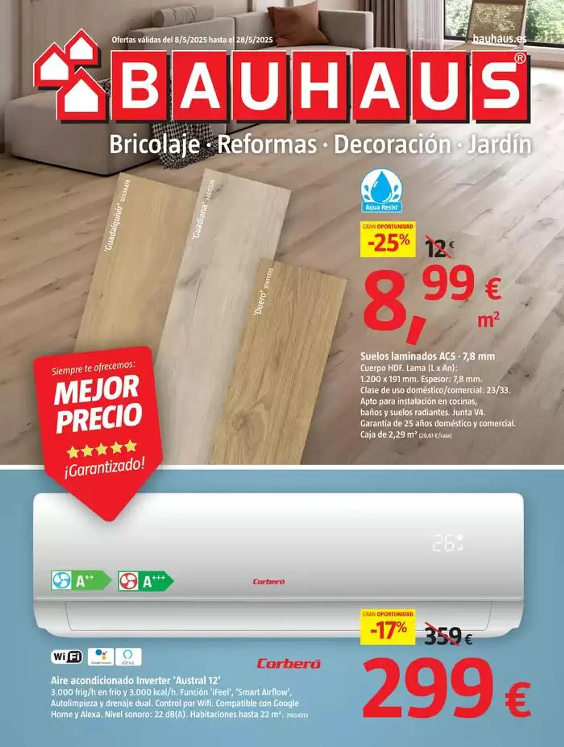 Catálogo de  Bricolaje, reformas, decoración y jardín 8 de mayo al 28 de mayo 2025 - Página 1