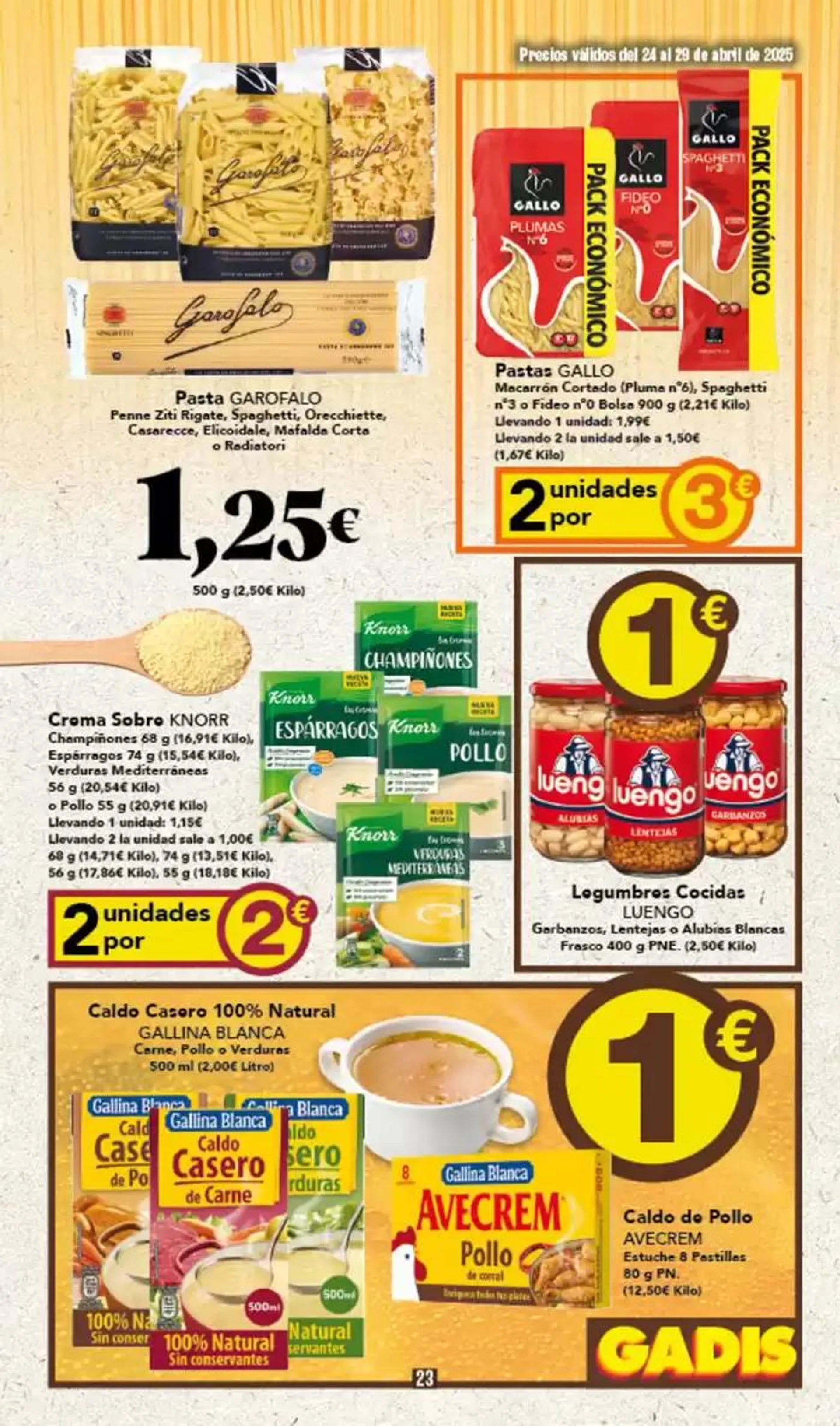 Catálogo de Especial Precios Redondos 24 de abril al 29 de abril 2025 - Página 23