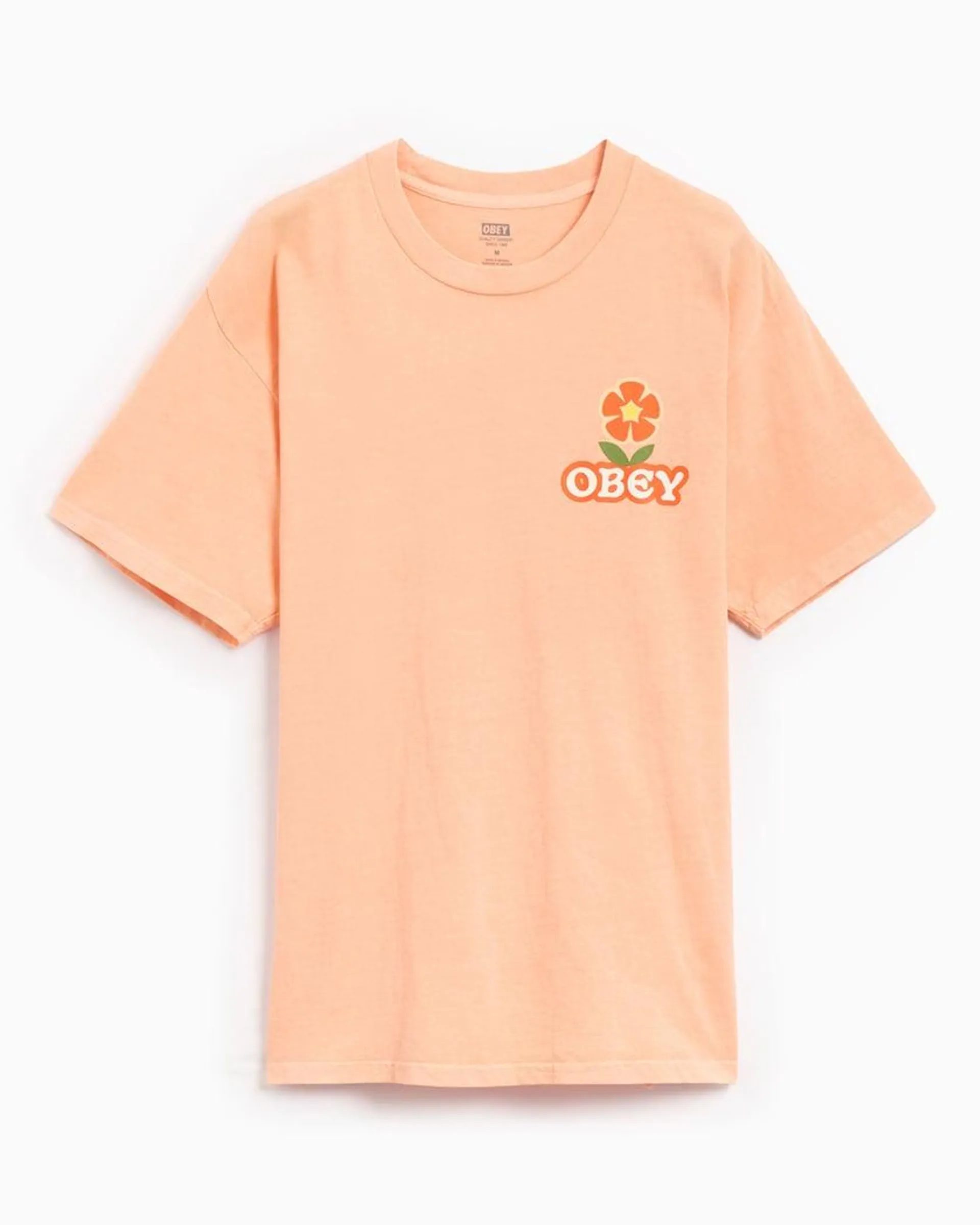 OBEY Clothing Make Art Not War Flower Men's T-Shirt