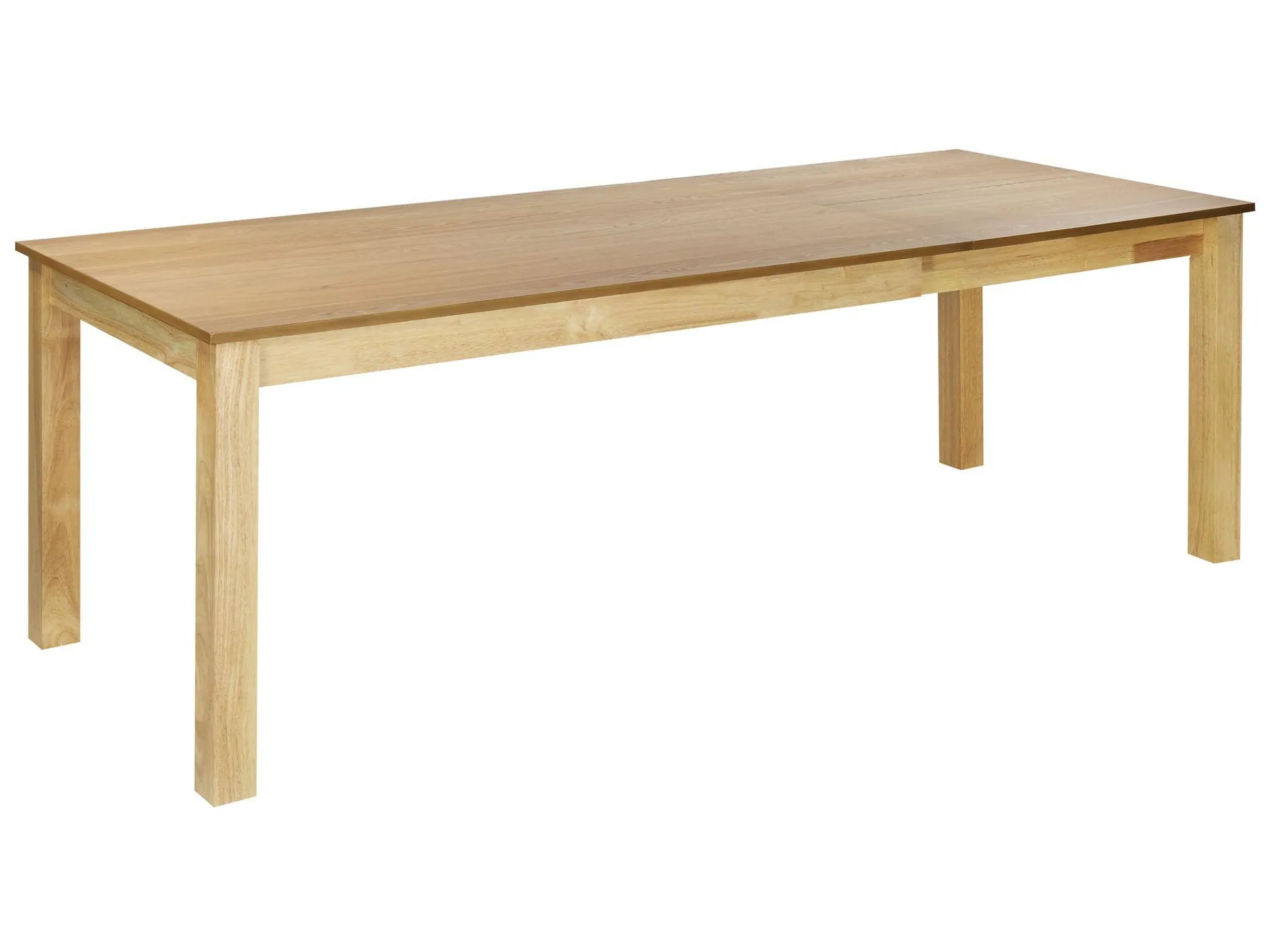 Mesa de comedor extensible MADURA Fresno natural 160/240 cm 90 cm
