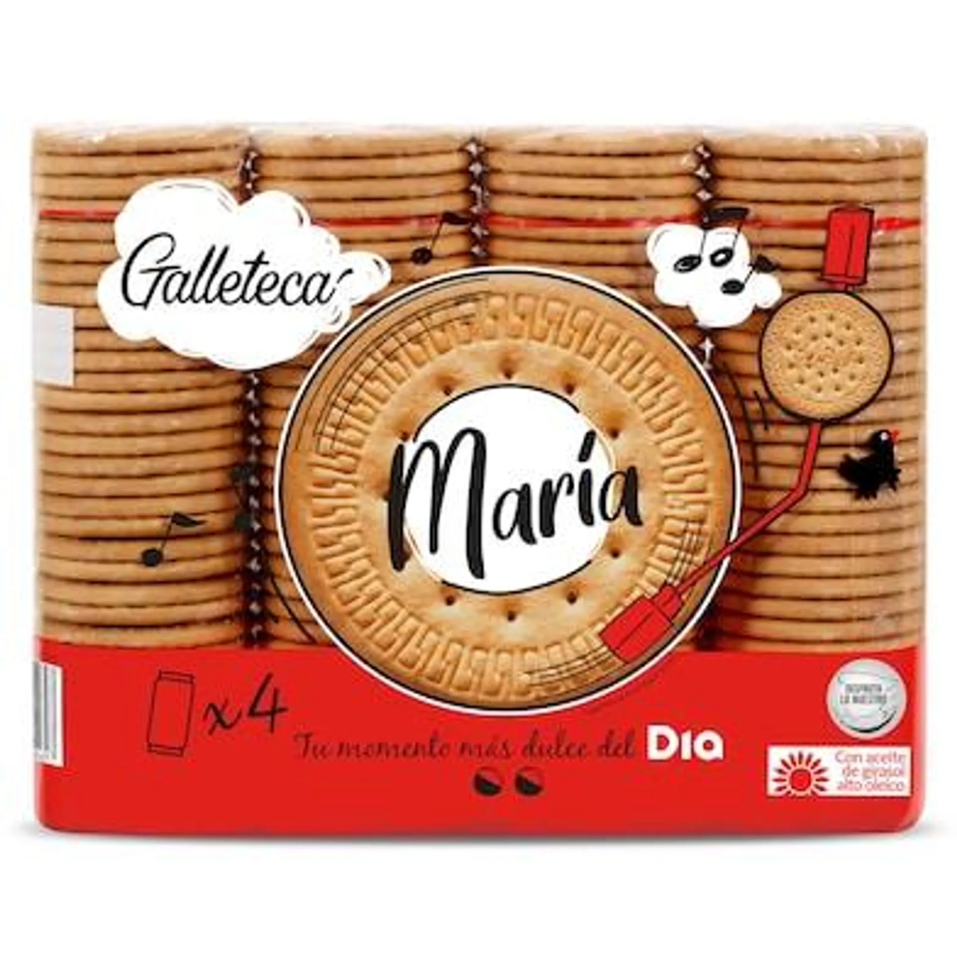 Galletas maría Galleteca de Dia paquete 800 g