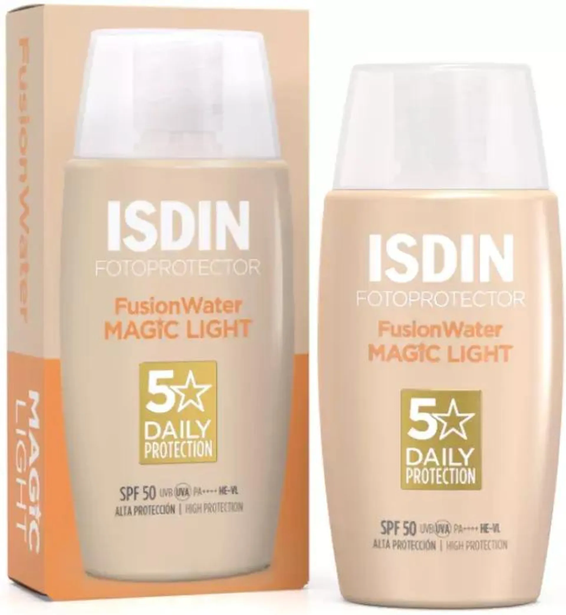 Isdin Fusion Water Magic Color Light SPF50 50 ml