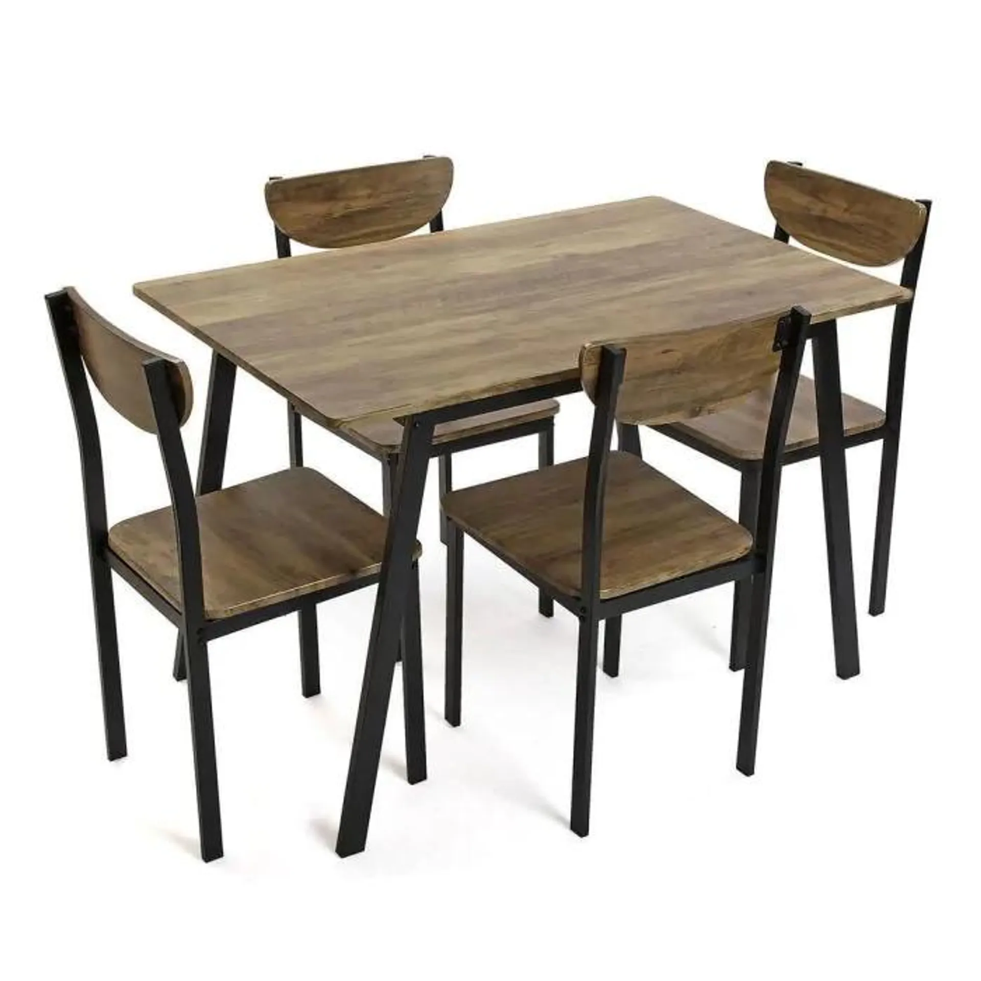 Conjunto de Cocina de Mesa y 4 Sillas 20880054