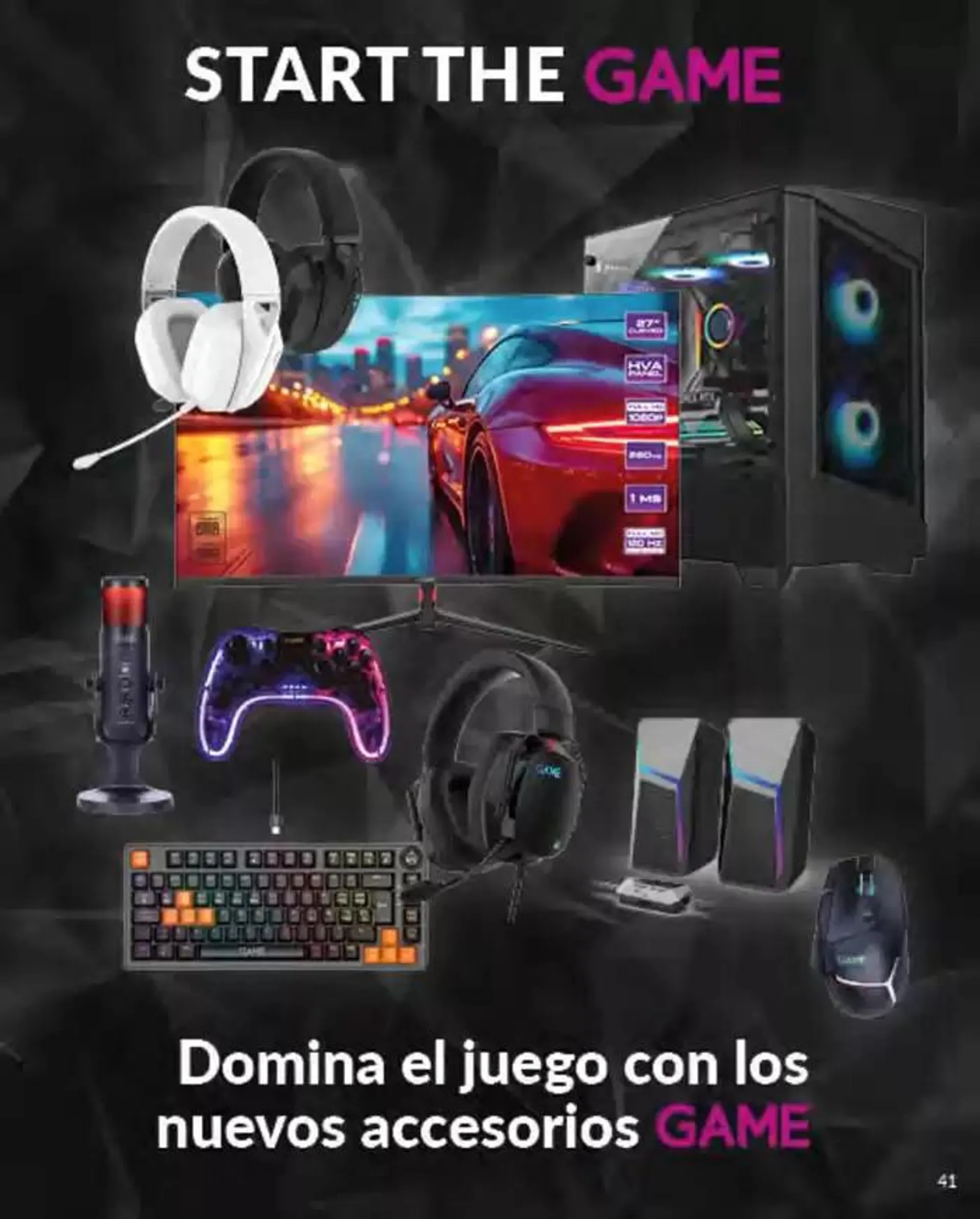 Catálogo de PC Gaming GAME 106  10 de diciembre al 31 de diciembre 2024 - Página 39