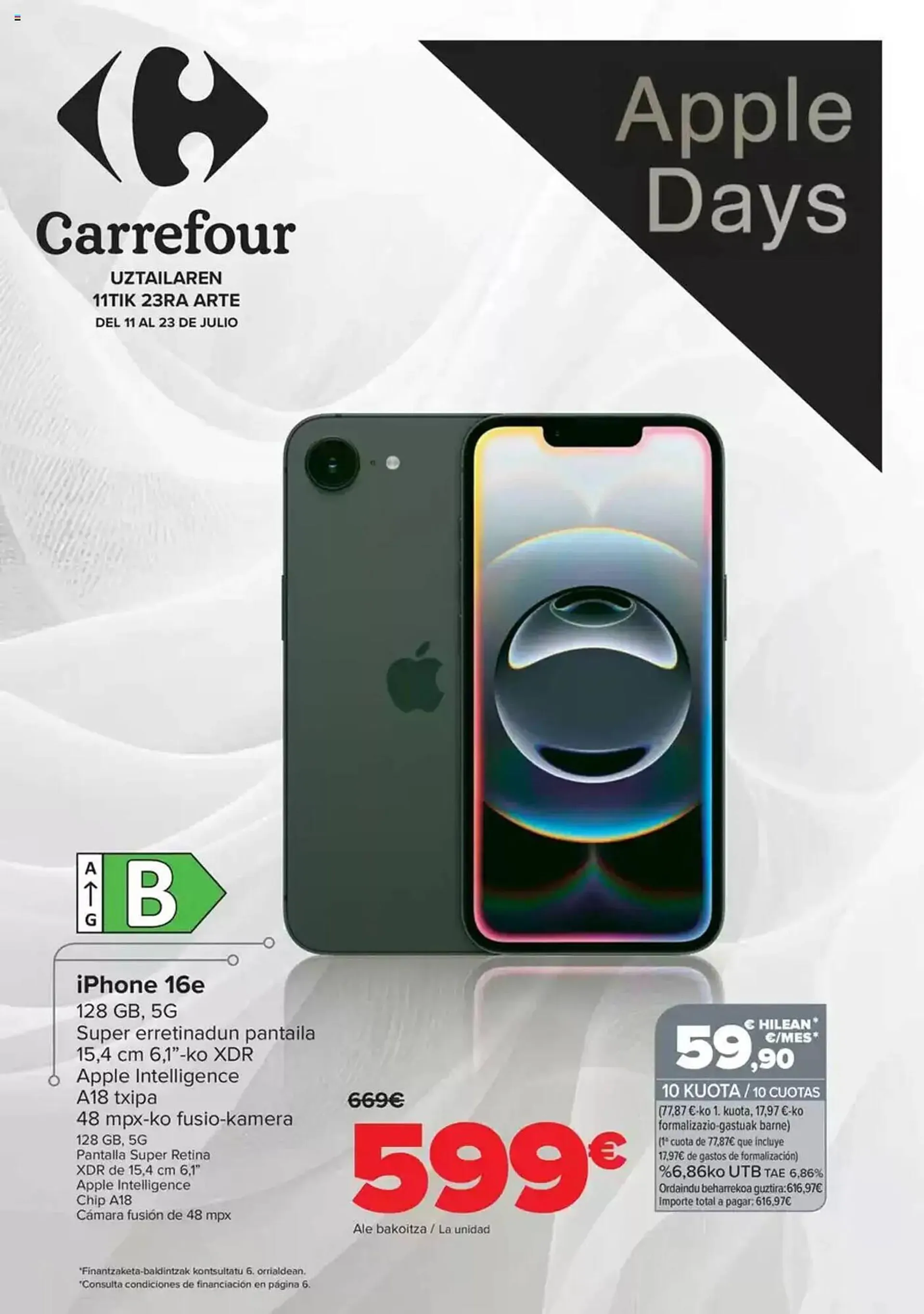 Catálogo de Folleto Carrefour 11 de julio al 23 de julio 2025 - Página 1