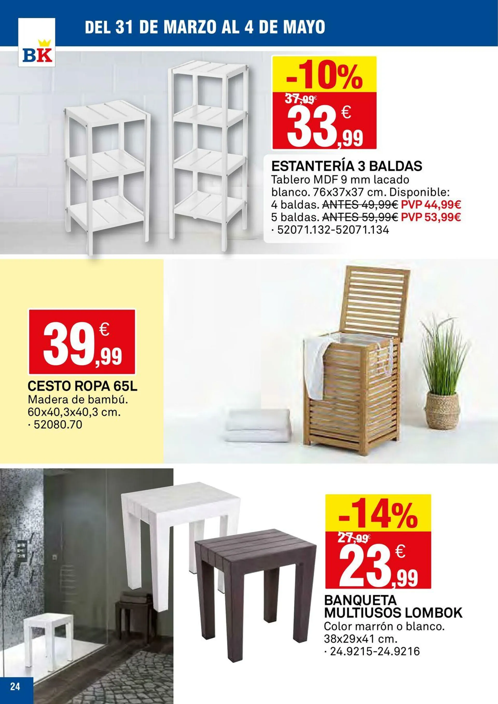 Catálogo de Bricoking Oferta actual 28 de abril al 12 de mayo 2025 - Página 24