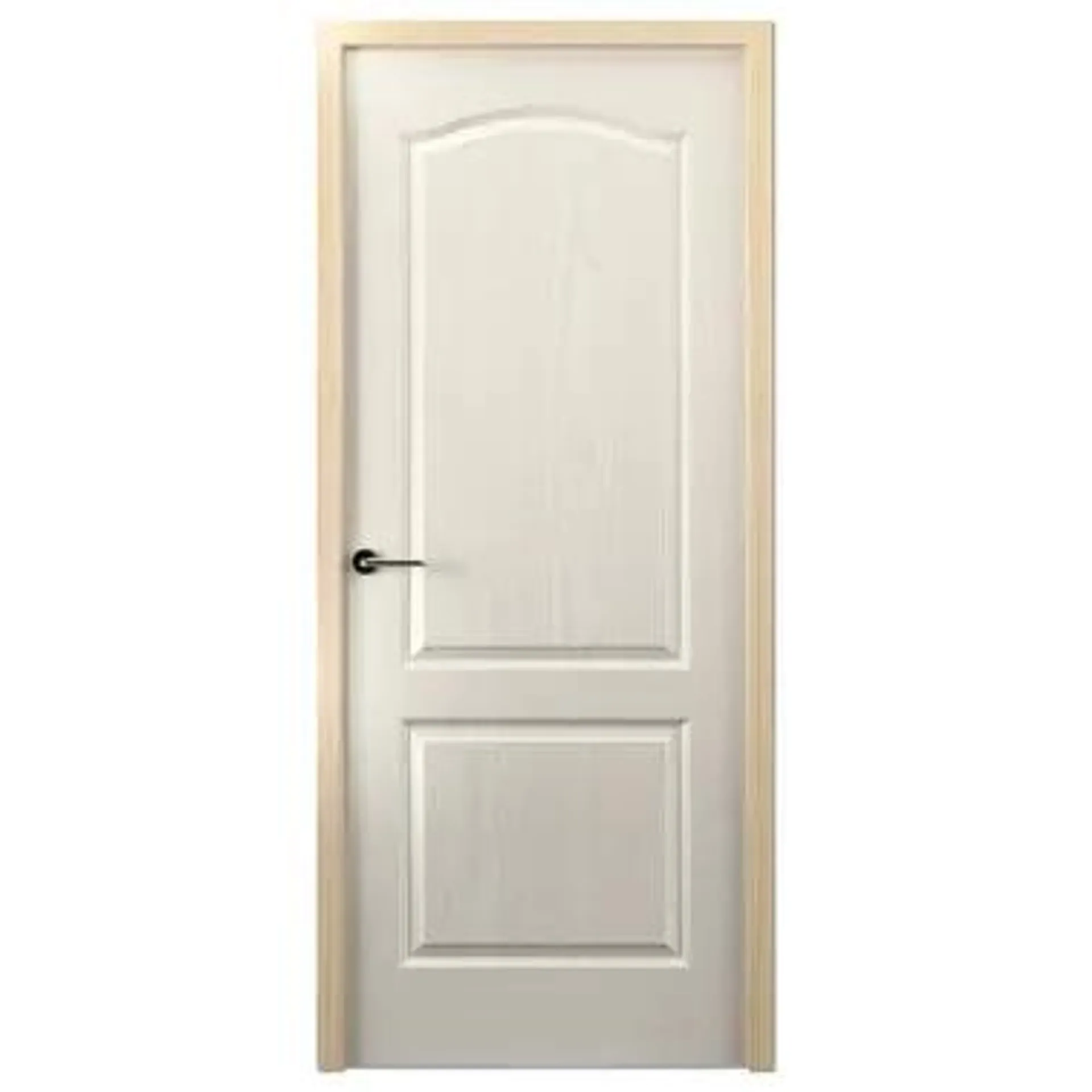 Puerta de Interior Coreca blanco izquierda 82,5 cm
