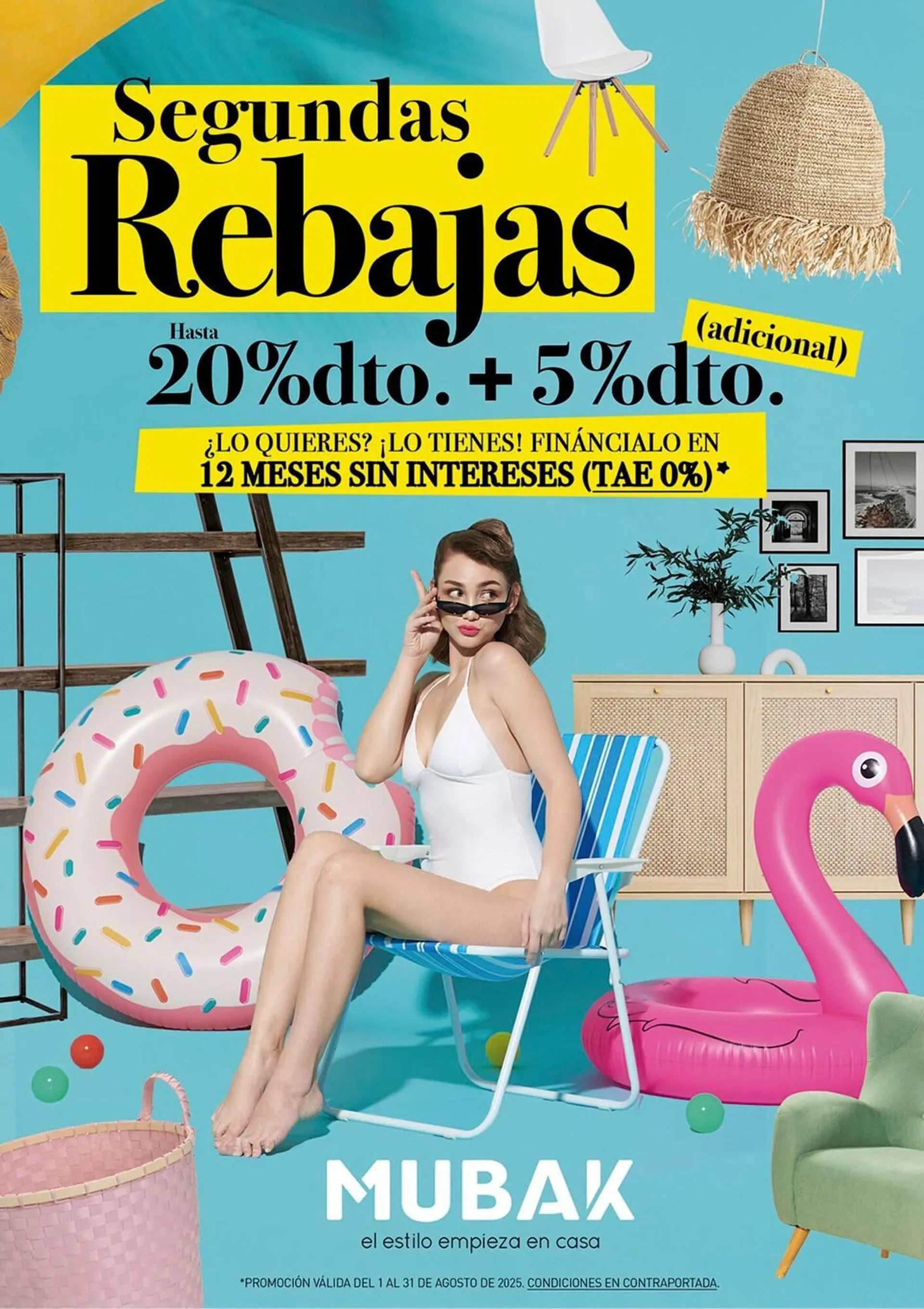 Catálogo de Folleto Mubak 8 de agosto al 31 de agosto 2025 - Página 1